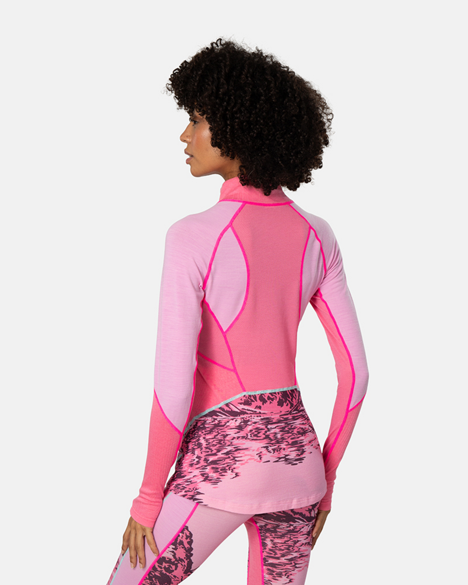 Kari Traa Rachel Half Zip in PINK