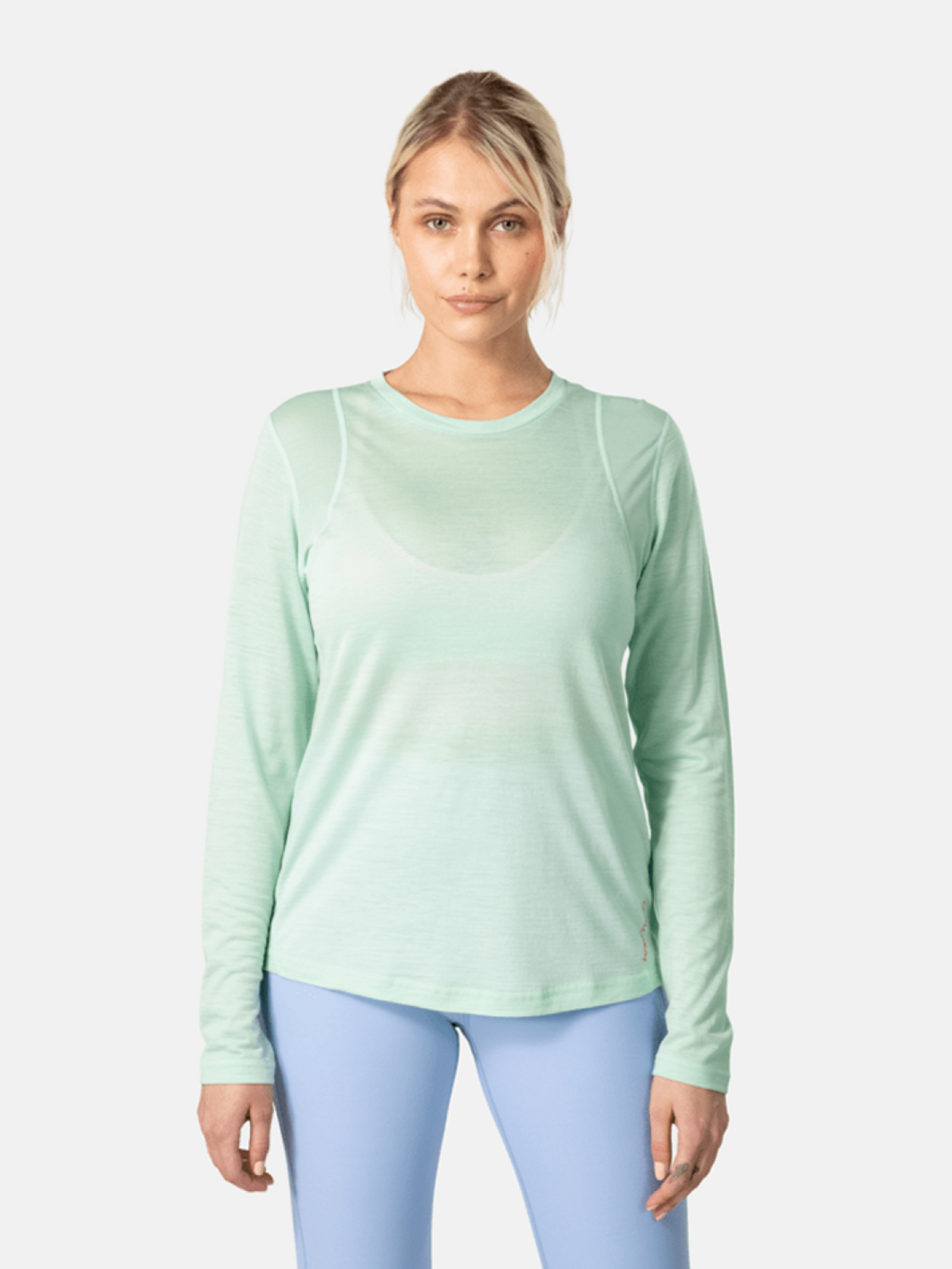 Kari Traa Embla Wool Long Sleeve in GRÜN