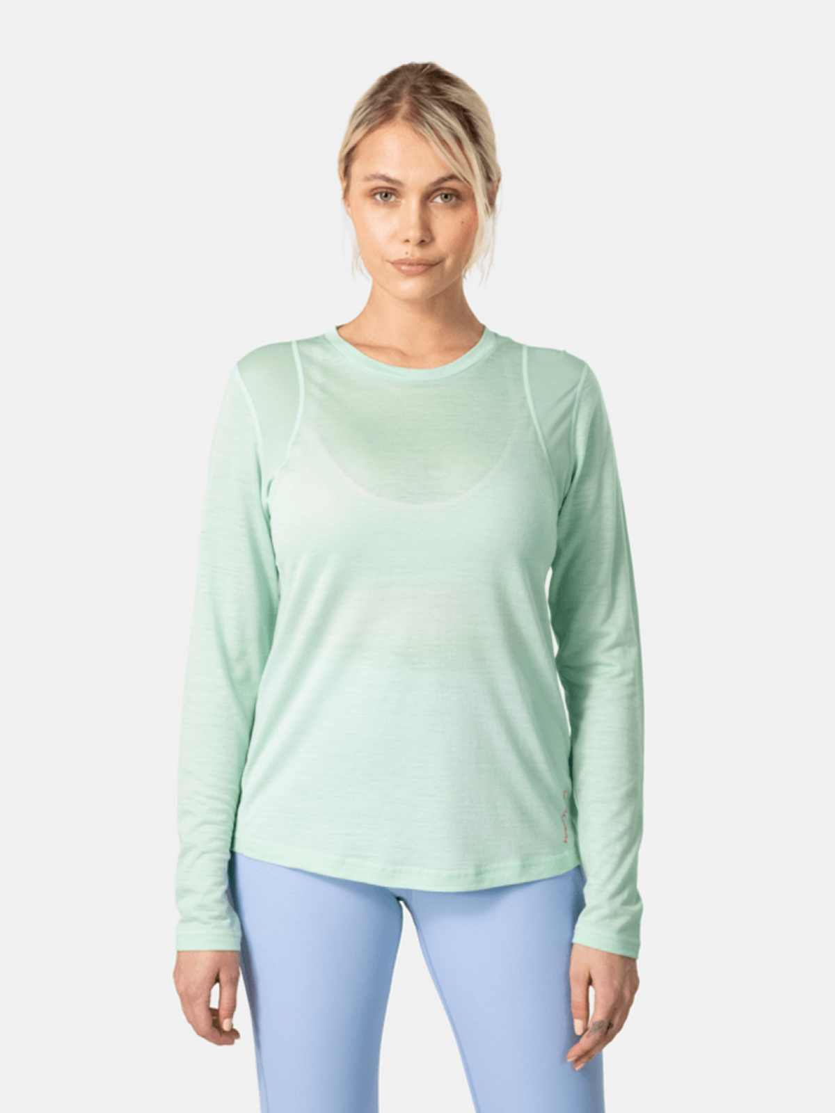 Kari Traa Embla Wool Long Sleeve in GRÜN