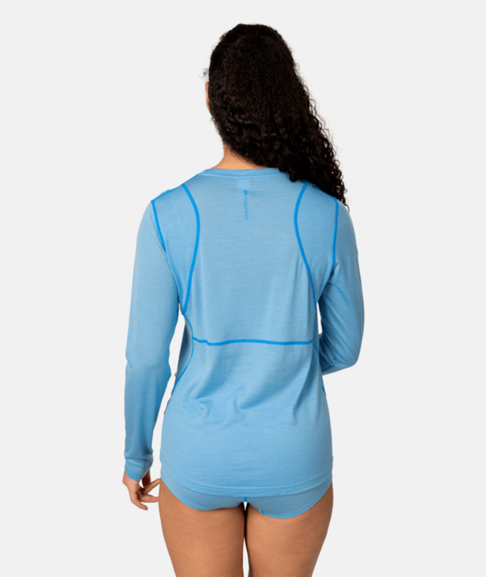 Kari Traa Embla Wool Long Sleeve in BLAU