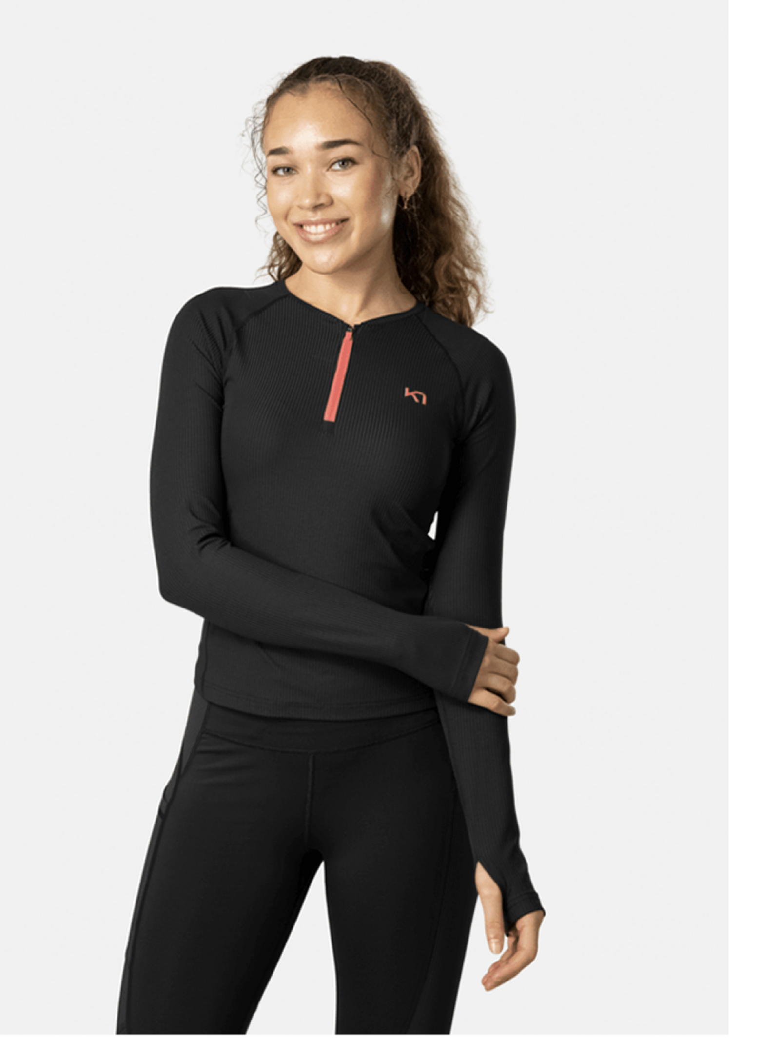 Kari Traa Linnea Long Sleeve in SCHWARZ