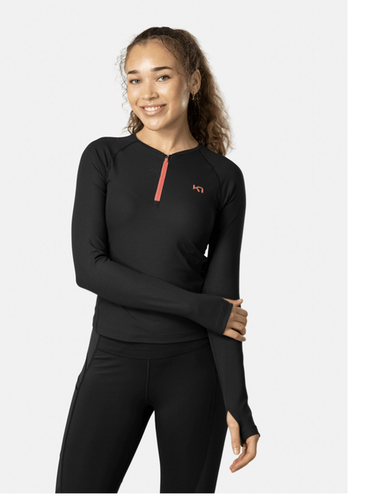 Kari Traa Linnea Long Sleeve in SCHWARZ