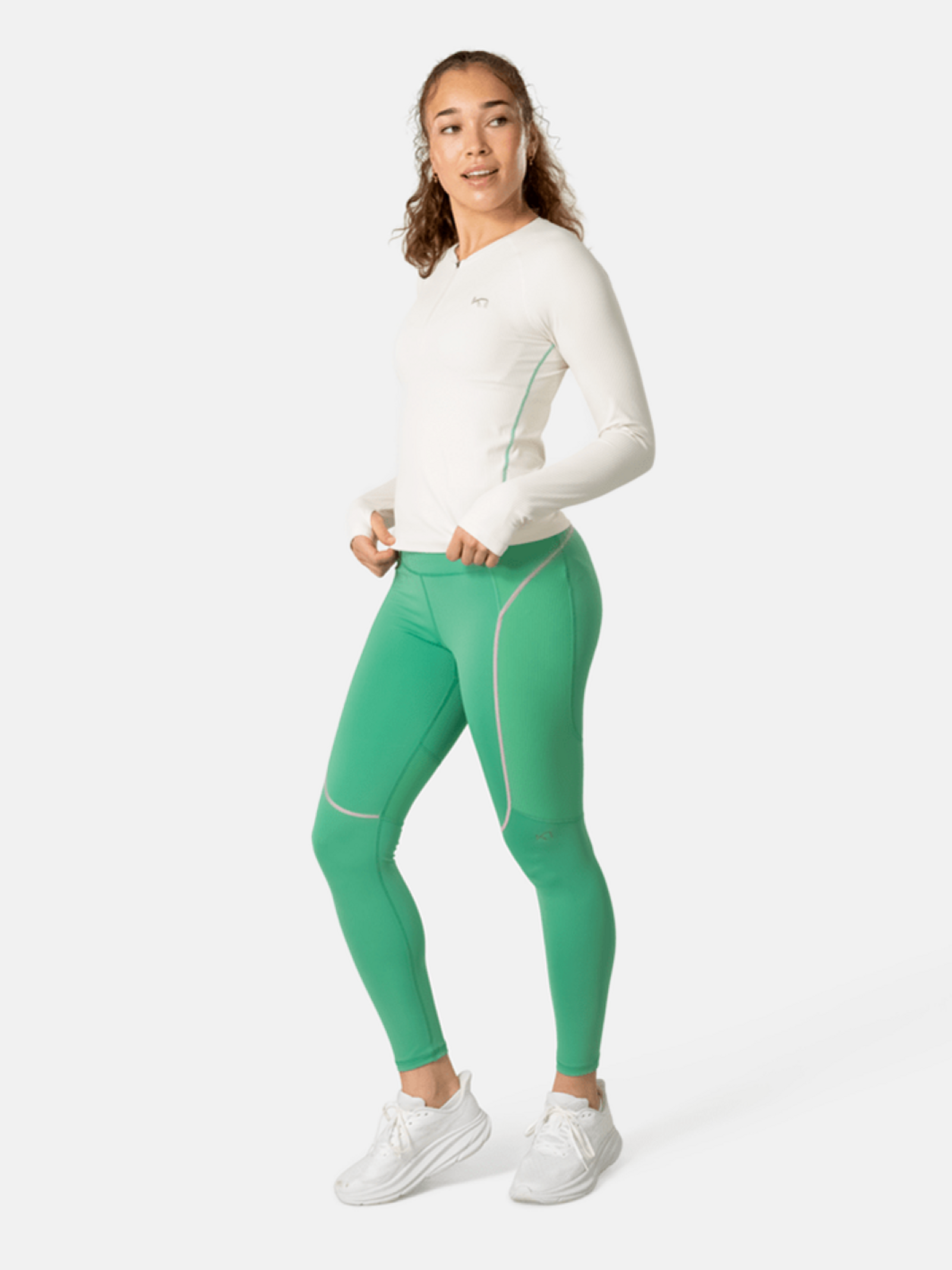 Kari Traa Linnea Long Sleeve in BEIGE