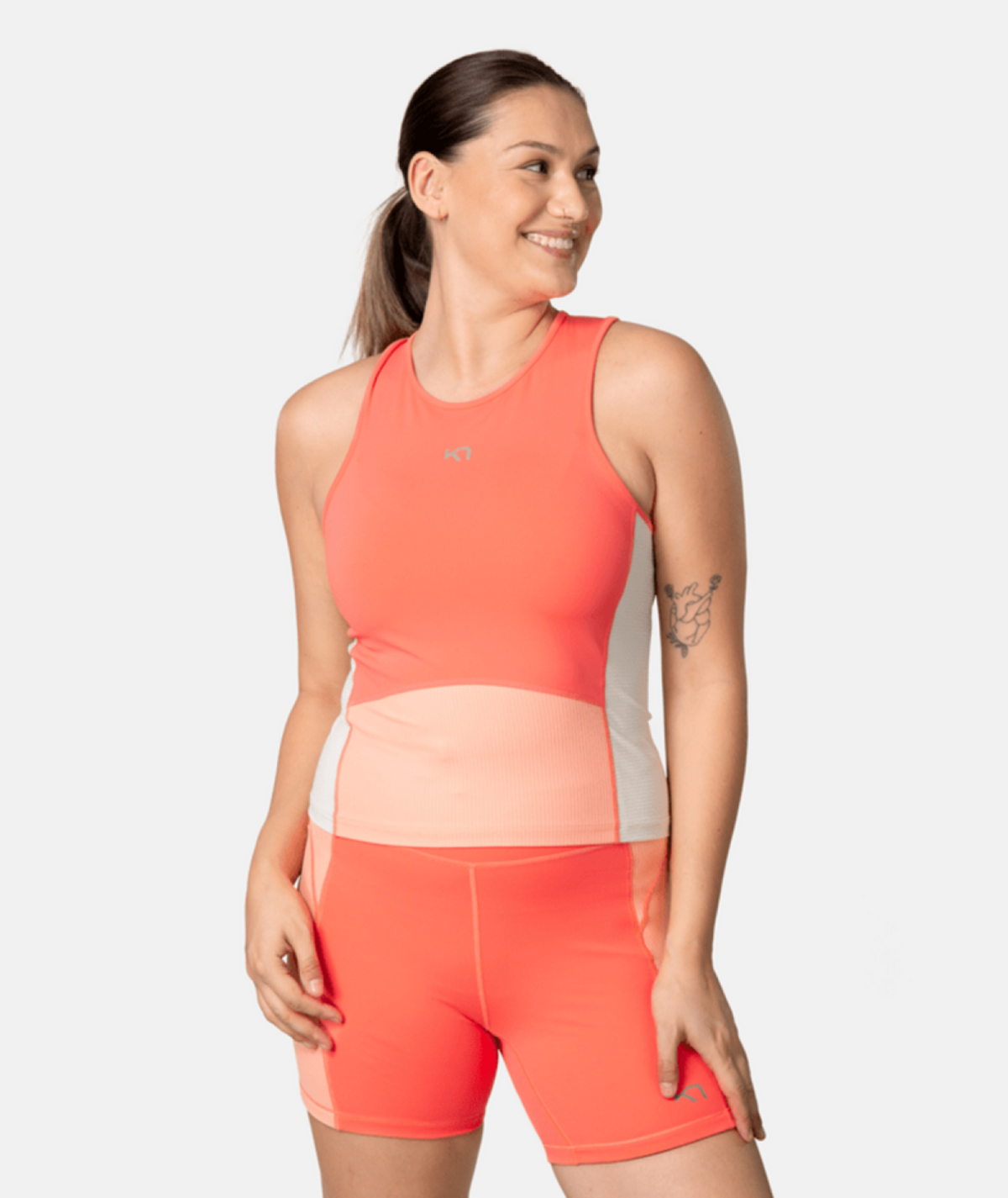 Kari Traa Linnea Top in ORANGE
