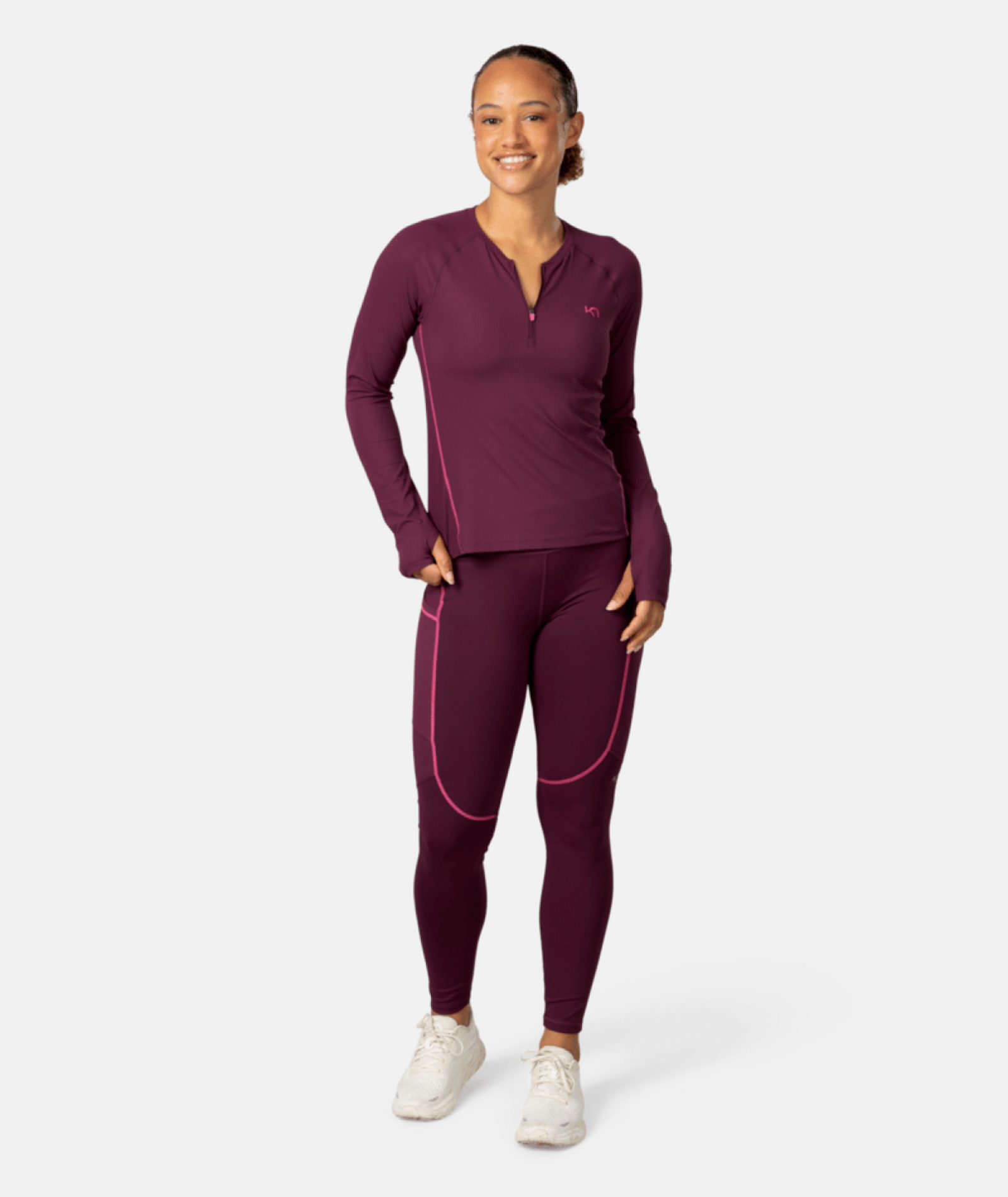 Kari Traa Linnea Tights in VIOLETT