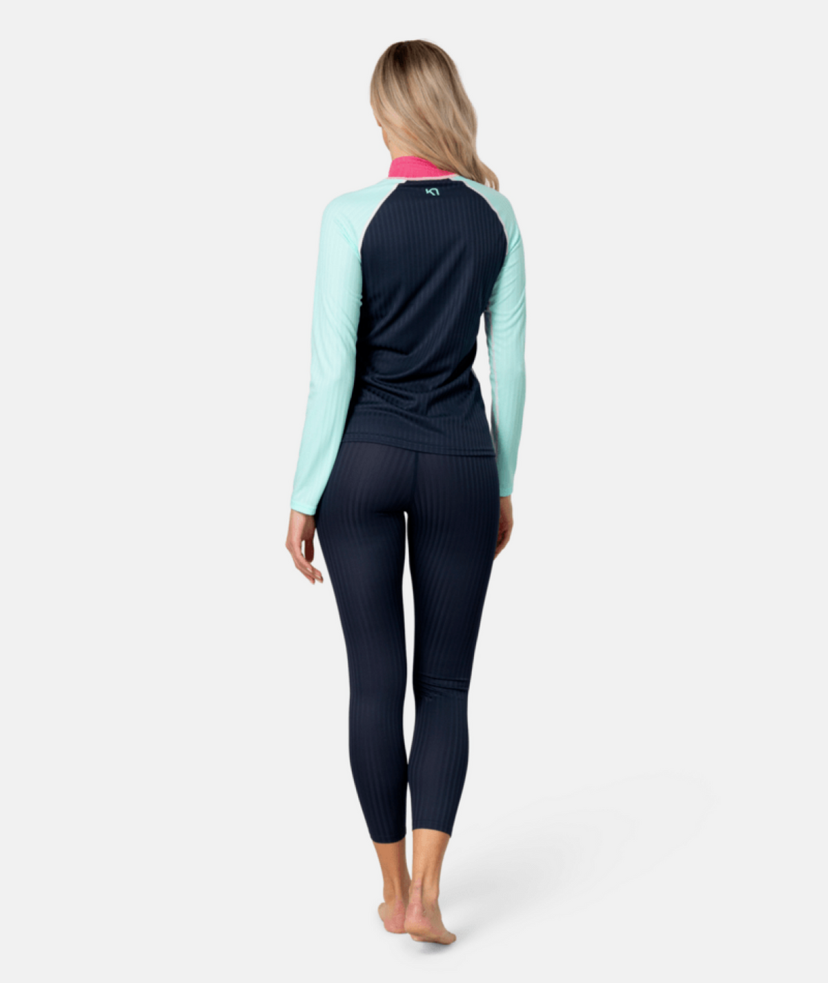 Kari Traa Ella Baselayer Halfzip in BLAU