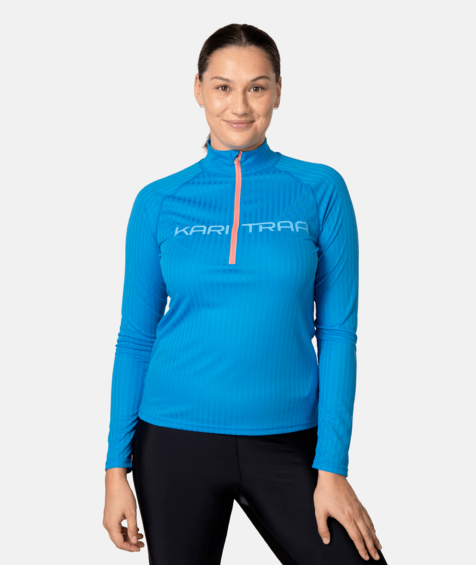 Kari Traa Ella Baselayer Halfzip in BLAU