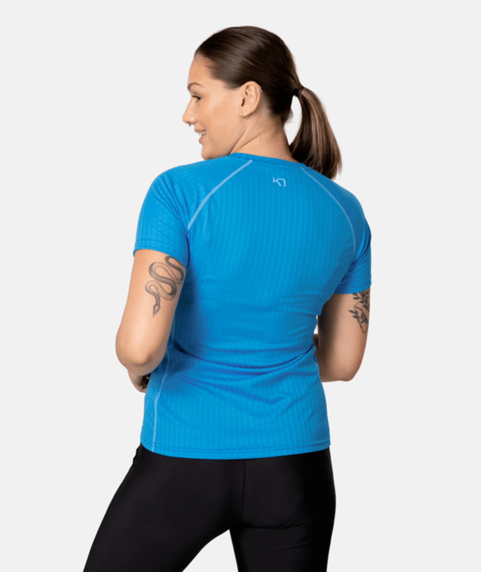 Kari Traa Ella Baselayer Tee in BLAU