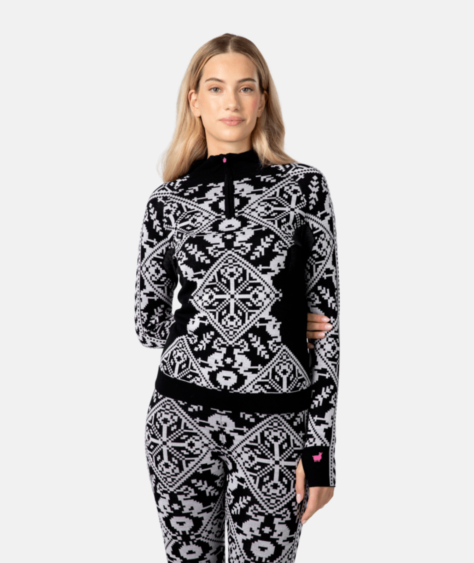 Kari Traa Saga Half Zip in MEHRFARBIG