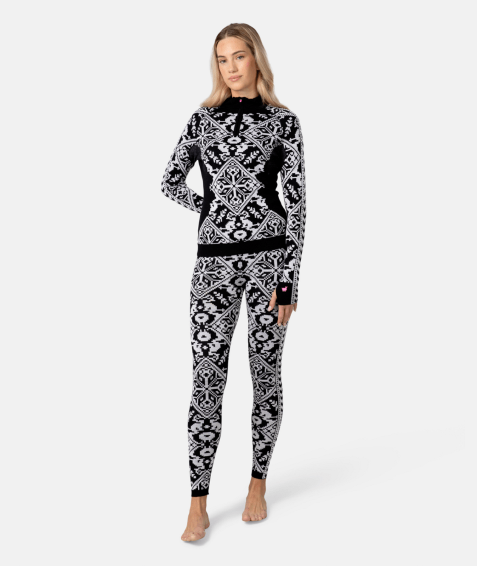 Kari Traa Saga Half Zip in MEHRFARBIG