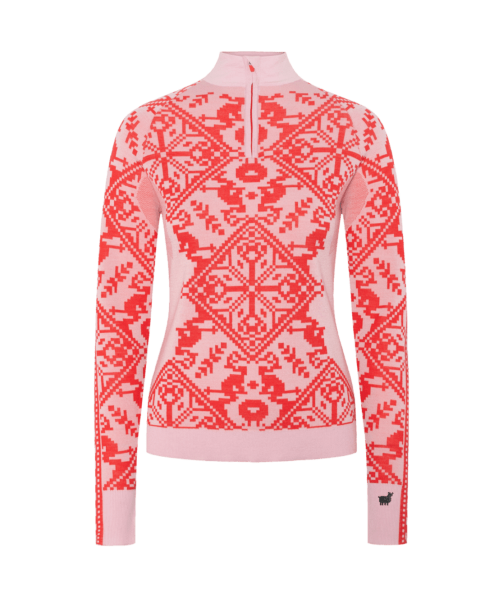 Kari Traa Saga Half Zip in ROT