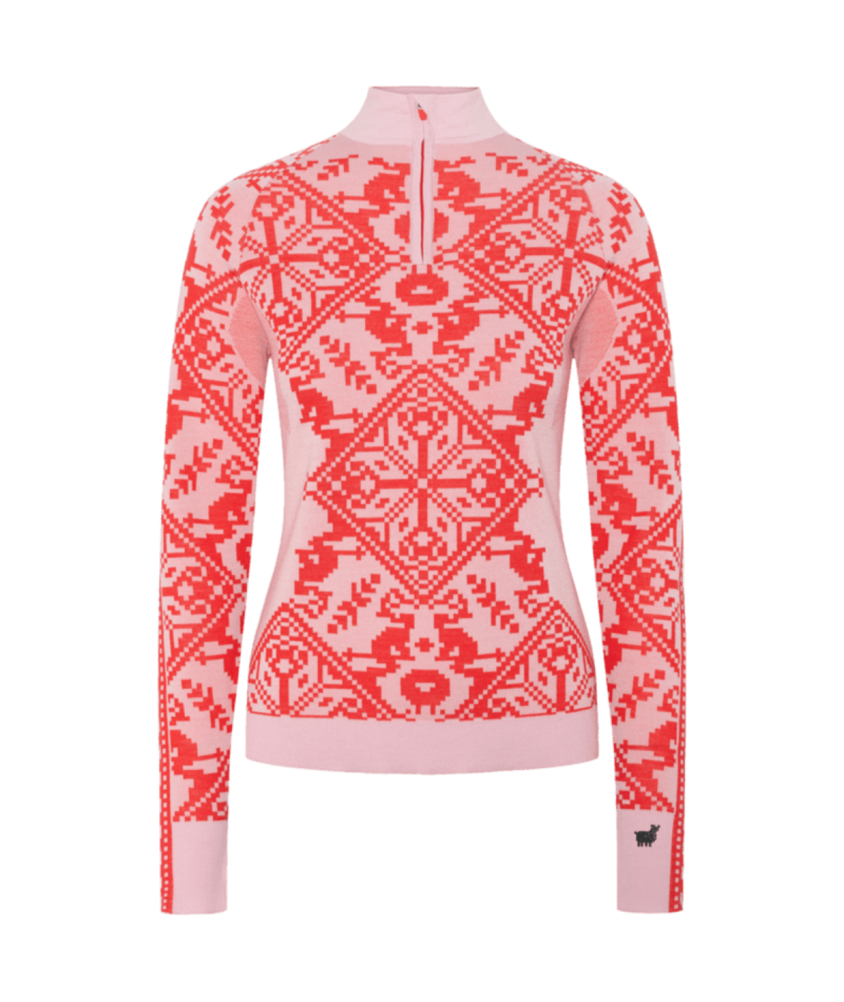 Kari Traa Saga Half Zip in ROT