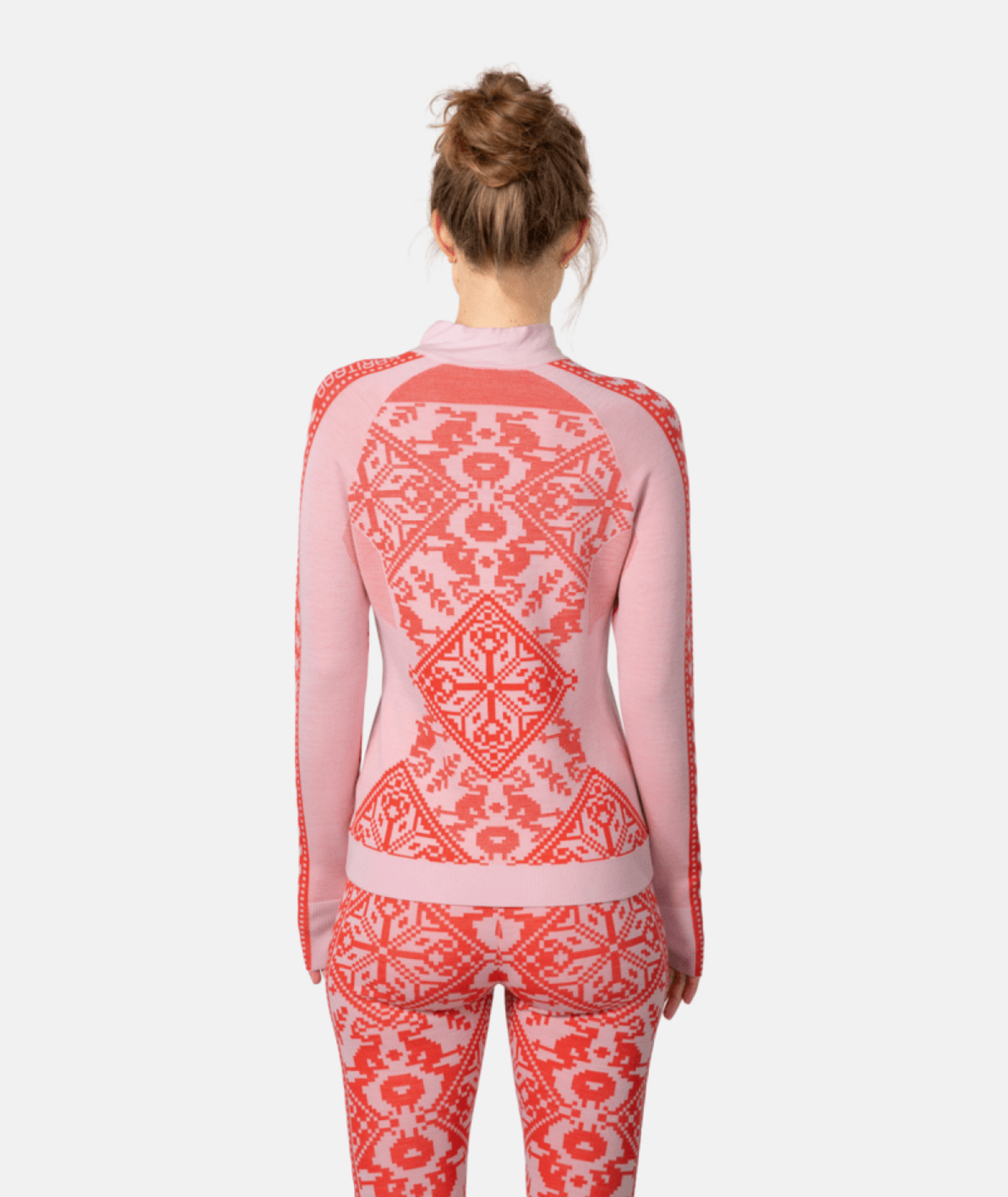 Kari Traa Saga Half Zip in ROT