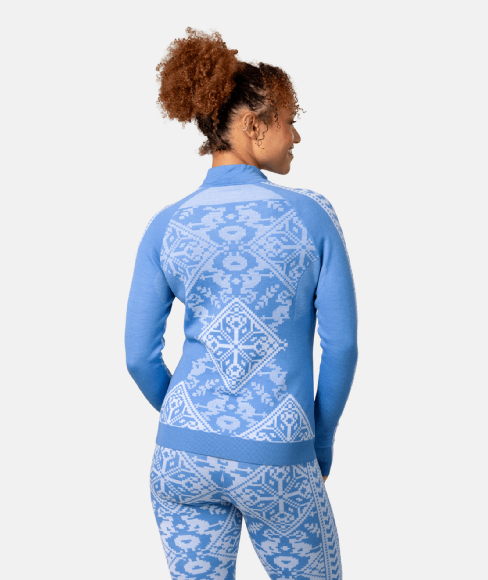 Kari Traa Saga Half Zip in BLAU