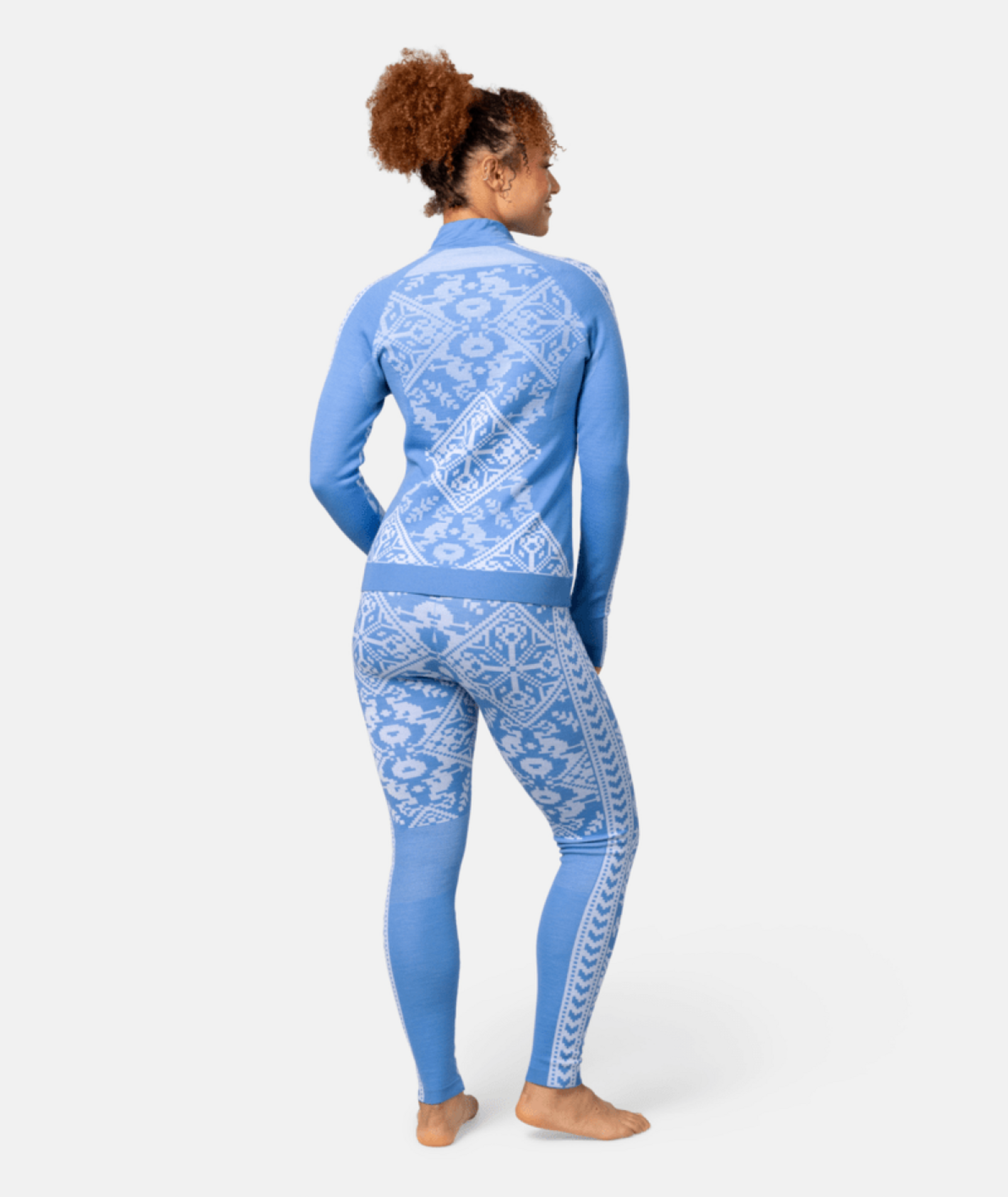 Kari Traa Saga Half Zip in BLAU