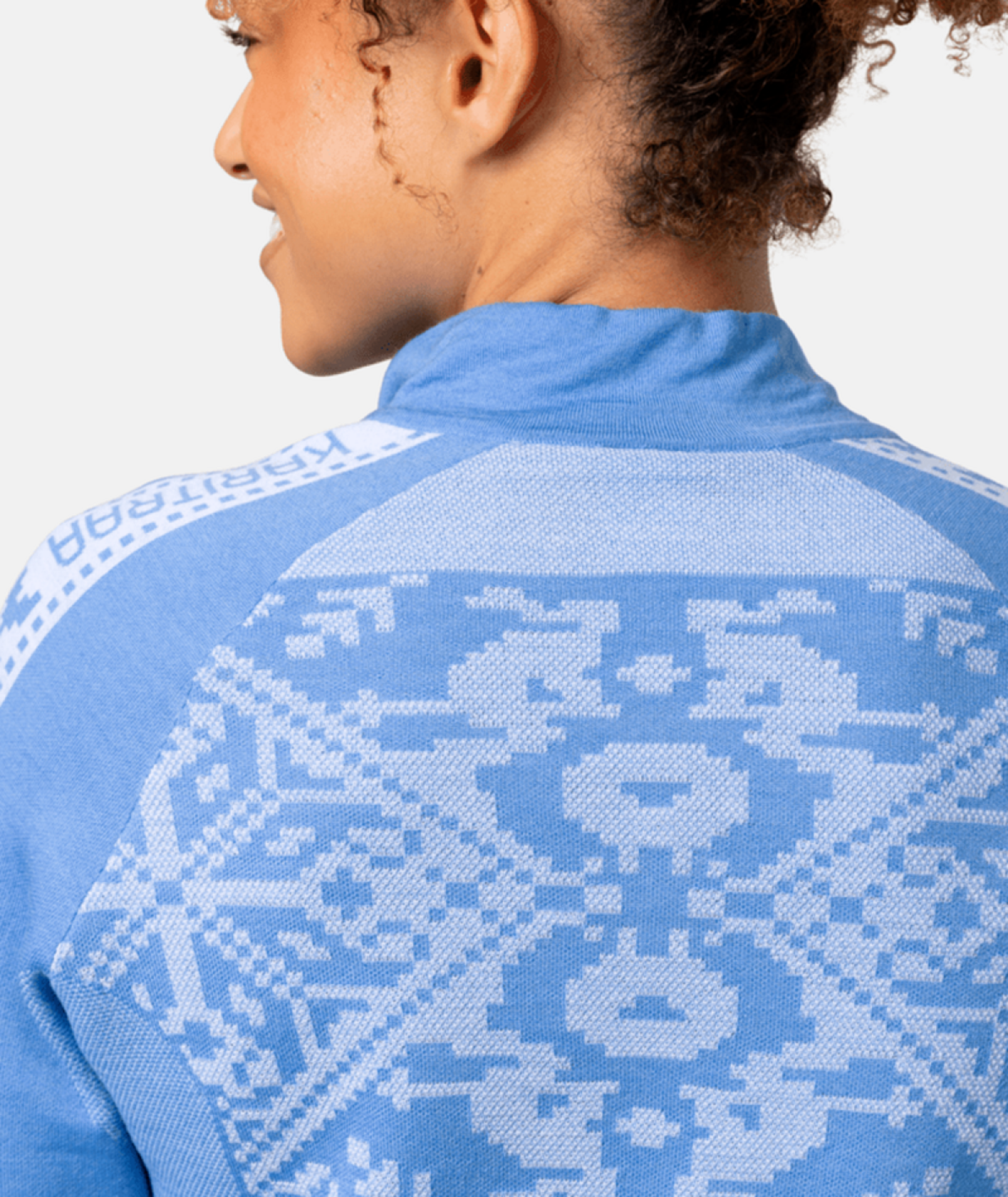 Kari Traa Saga Half Zip in BLAU