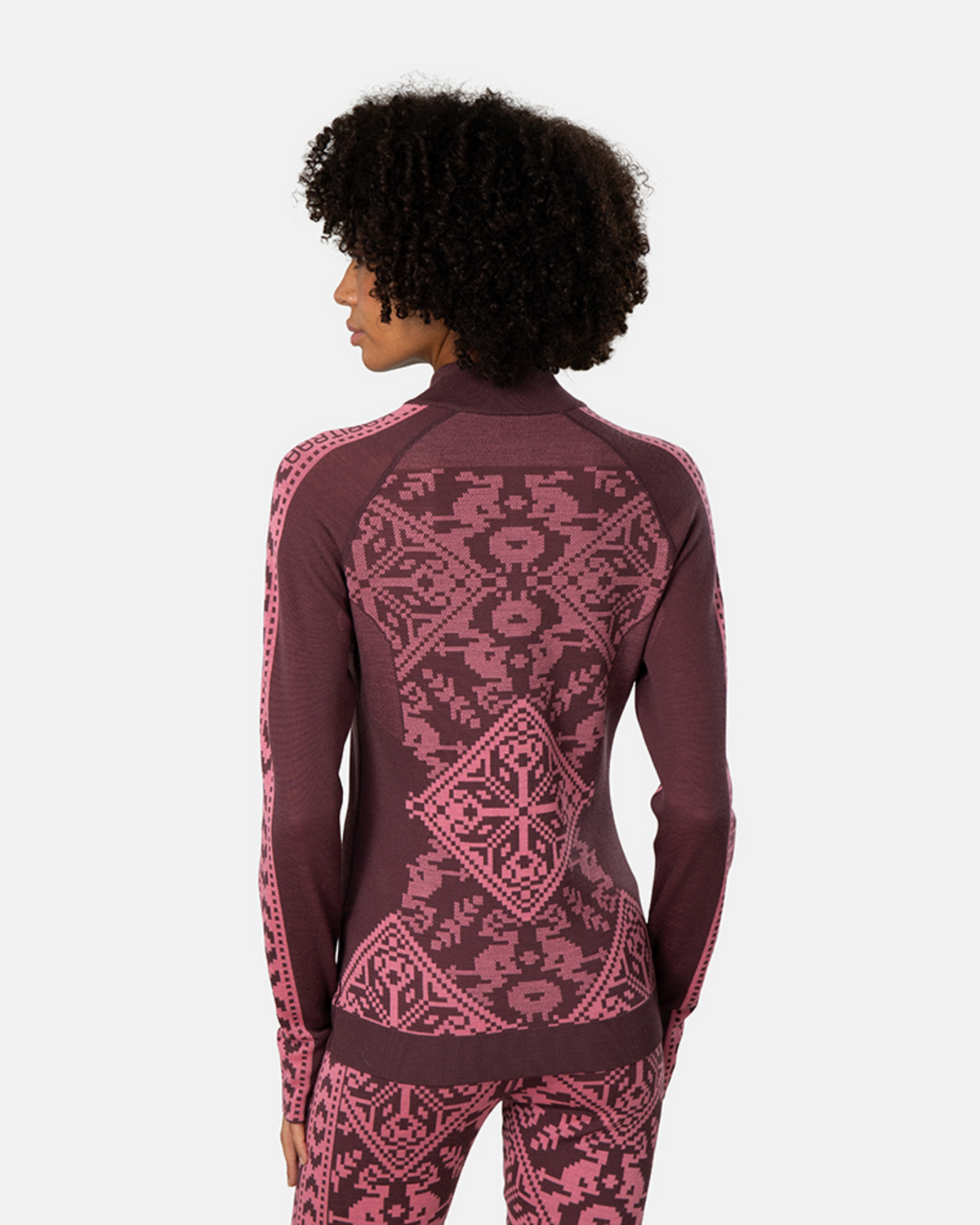 Kari Traa Saga Half Zip in BRAUN