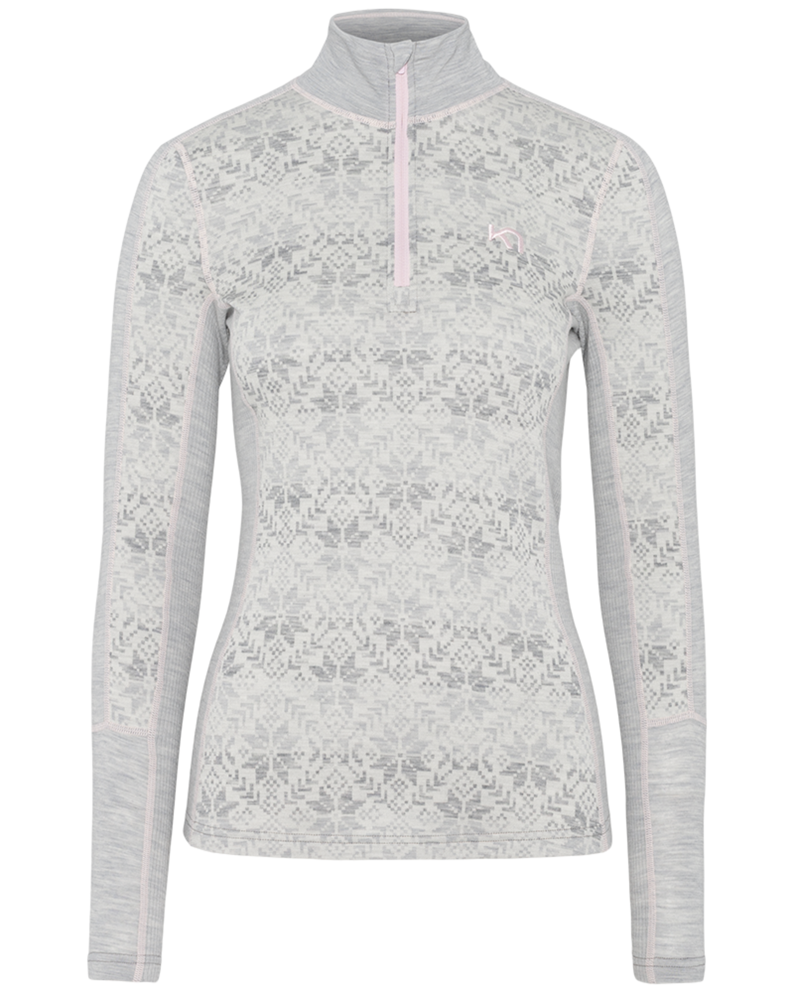 Kari Traa Anna Half Zip in GRAU