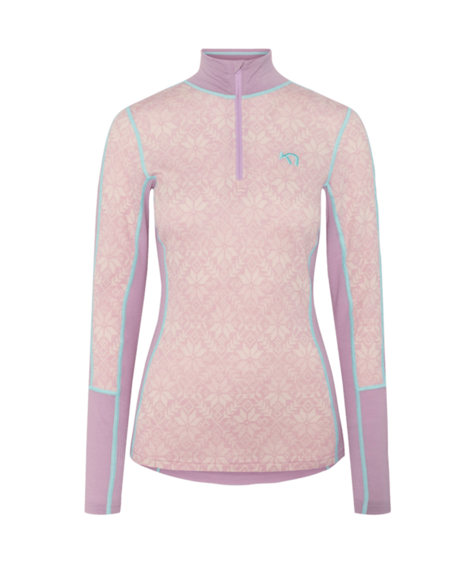 Kari Traa Anna Half Zip in PINK
