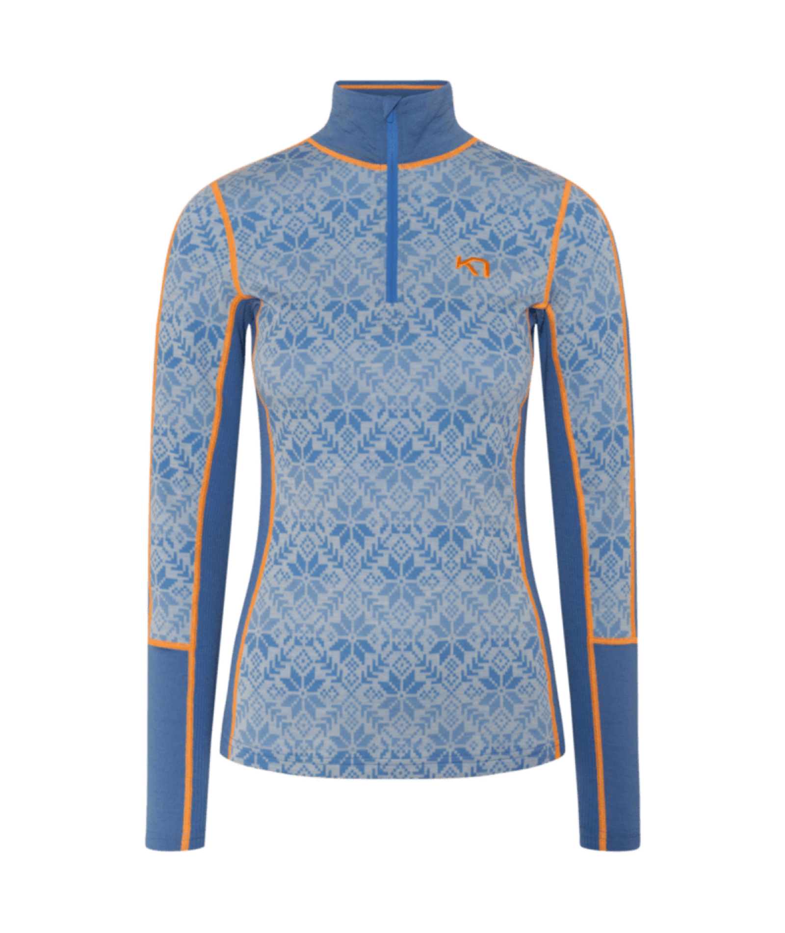 Kari Traa Anna Half Zip in BLAU