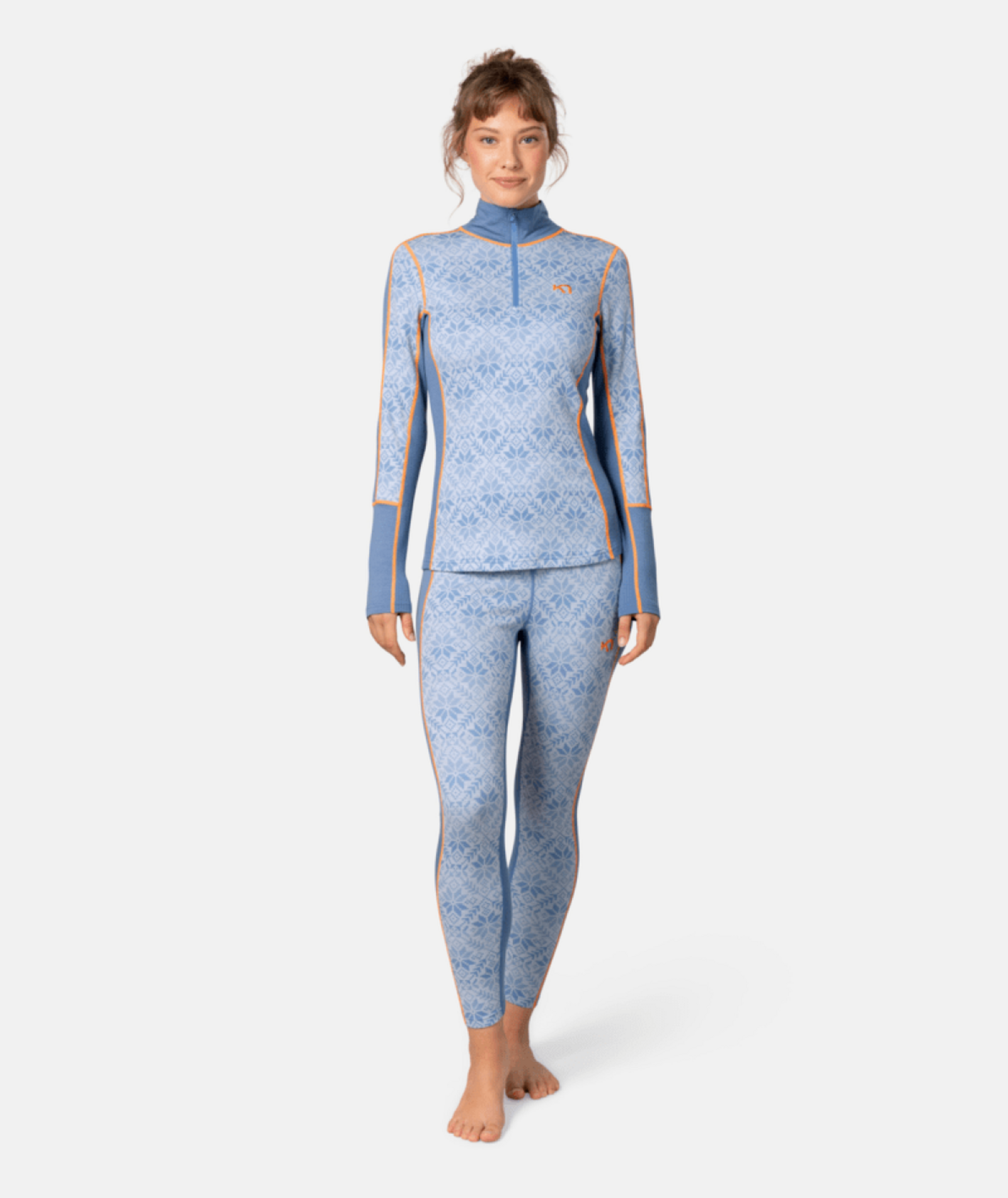 Kari Traa Anna Half Zip in BLAU
