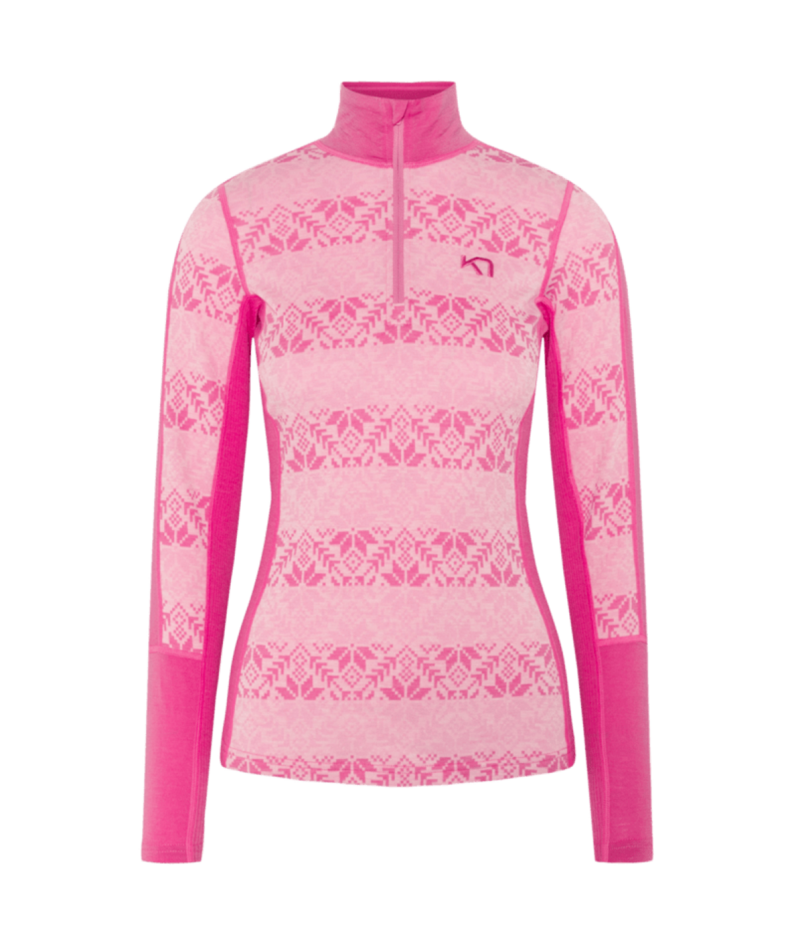 Kari Traa Anna Half Zip in PINK