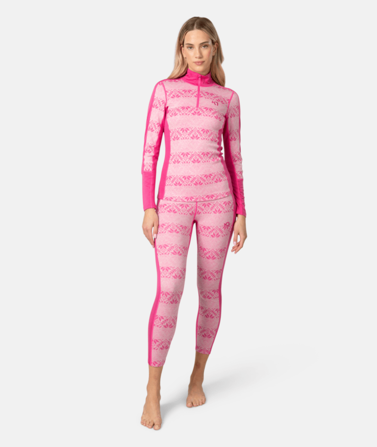 Kari Traa Anna Half Zip in PINK