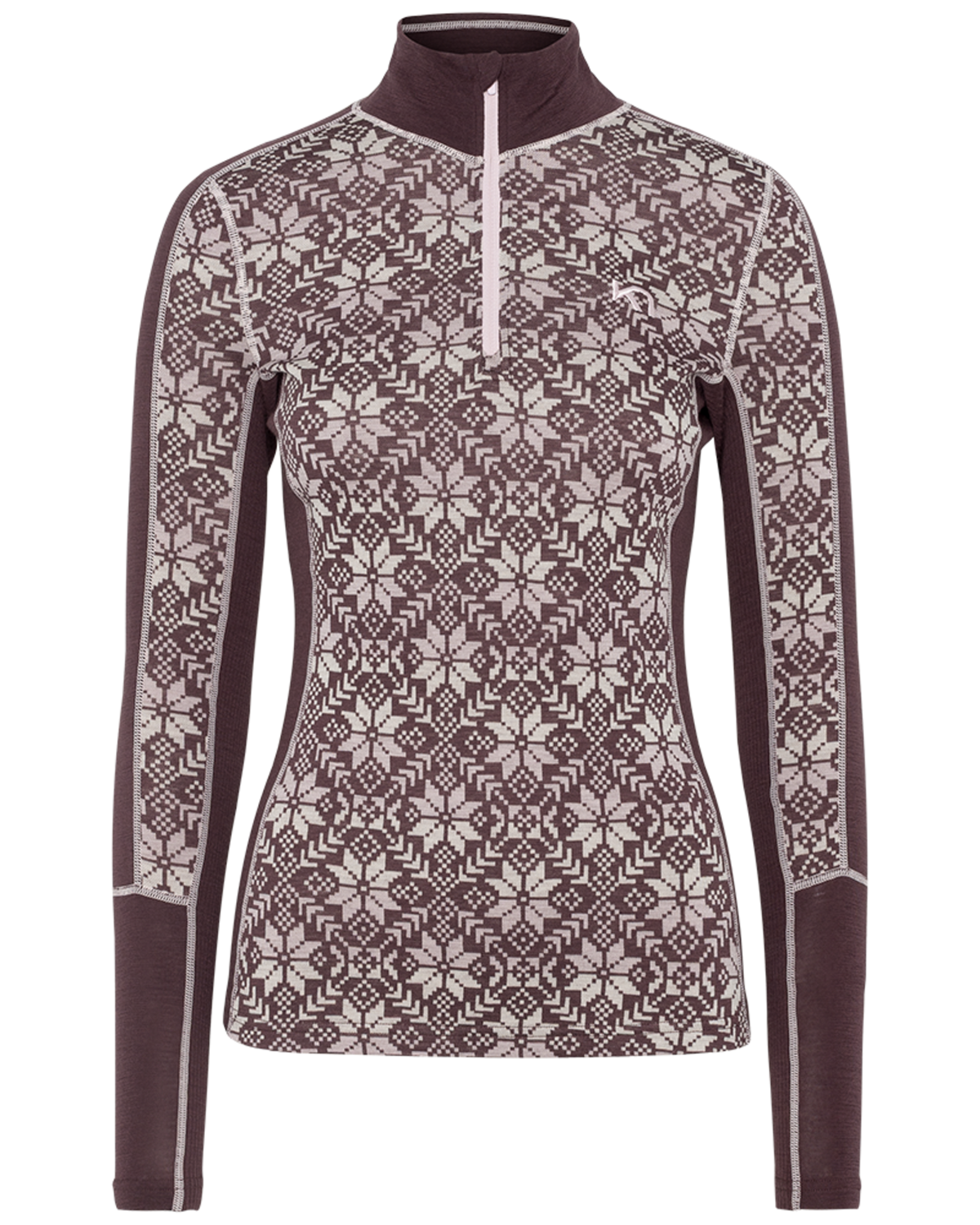 Kari Traa Anna Half Zip in BRAUN
