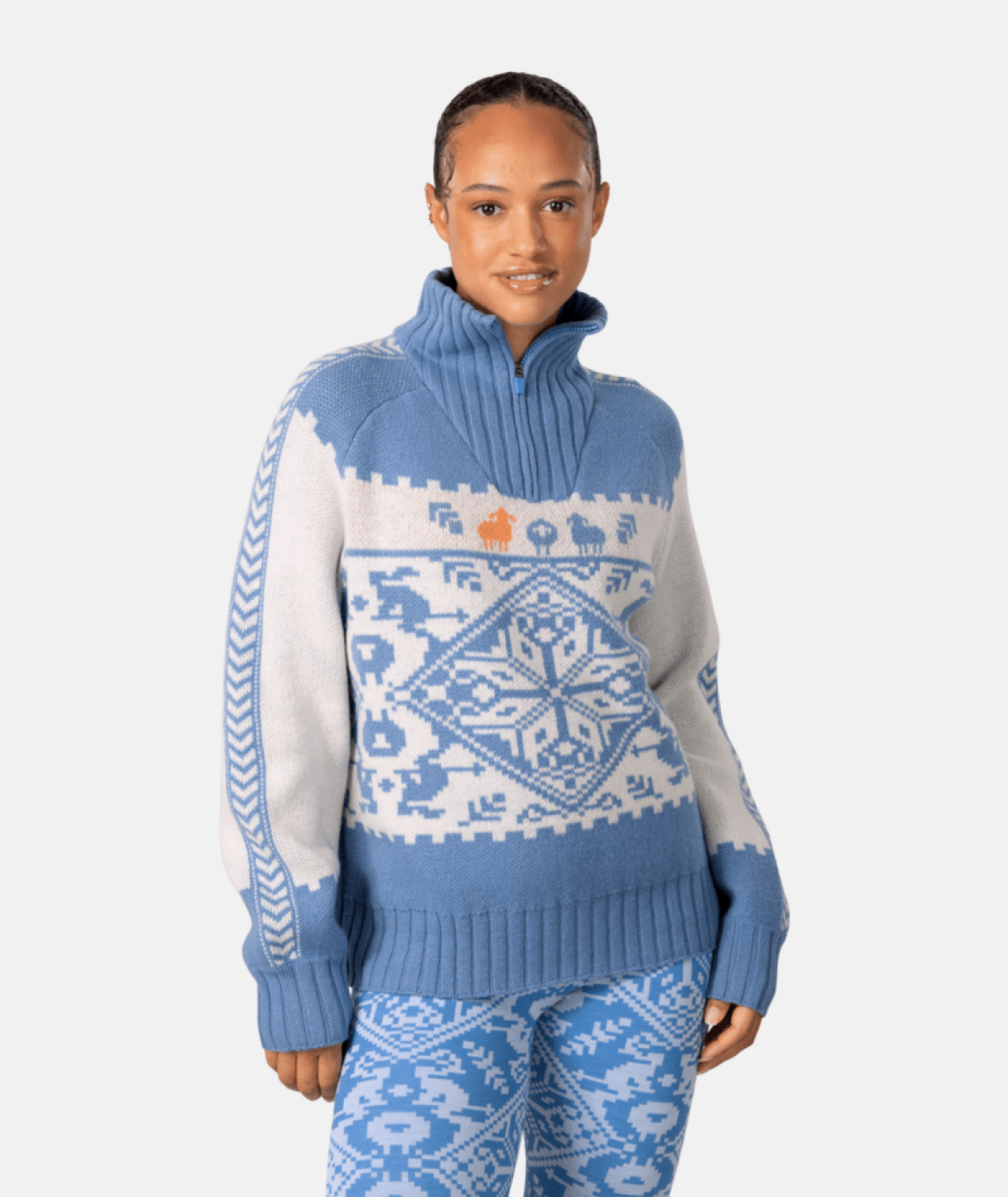 Kari Traa Saga Knit in BLAU