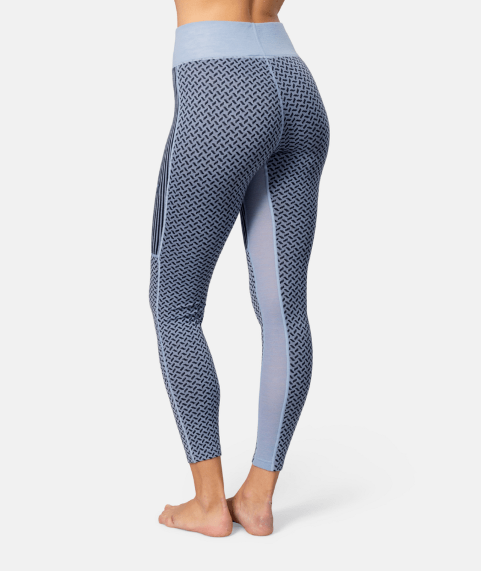 Kari Traa Smekker High Waist Pants in BLAU