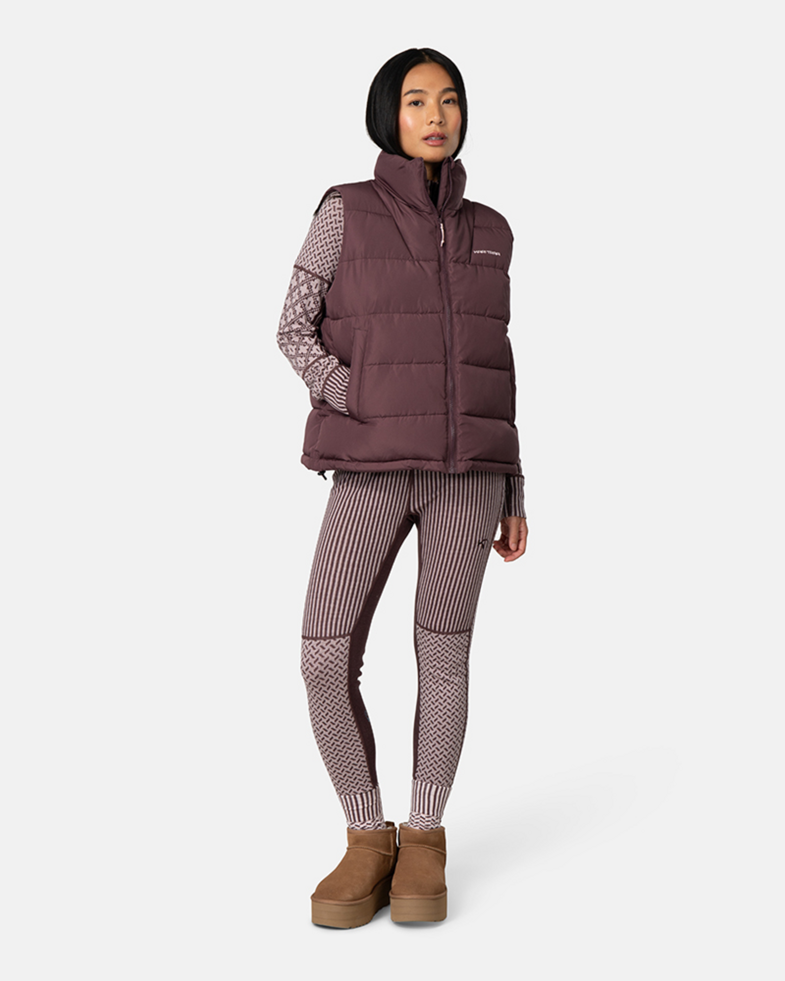 Kari Traa Linn Vest in BRAUN
