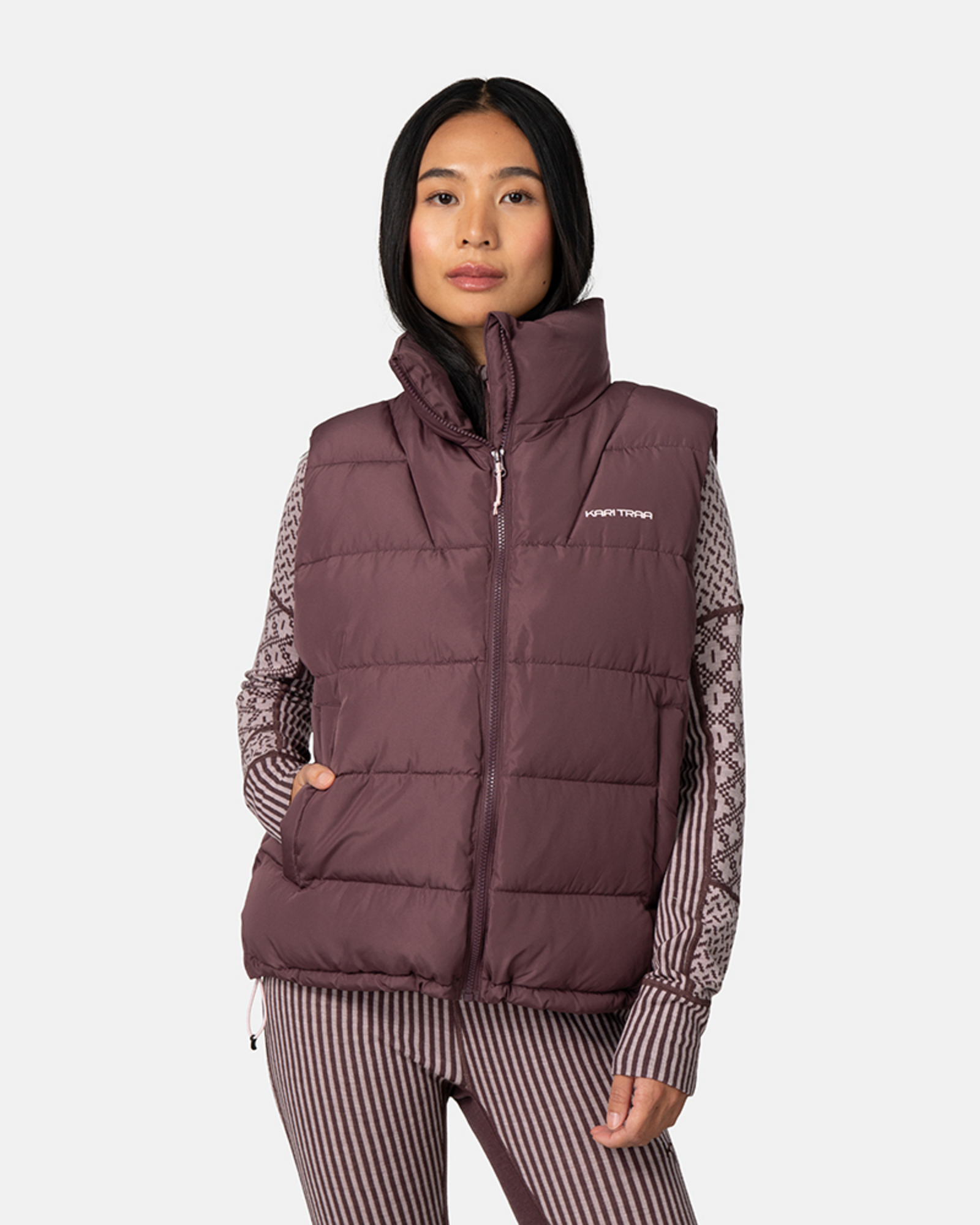 Kari Traa Linn Vest in BRAUN