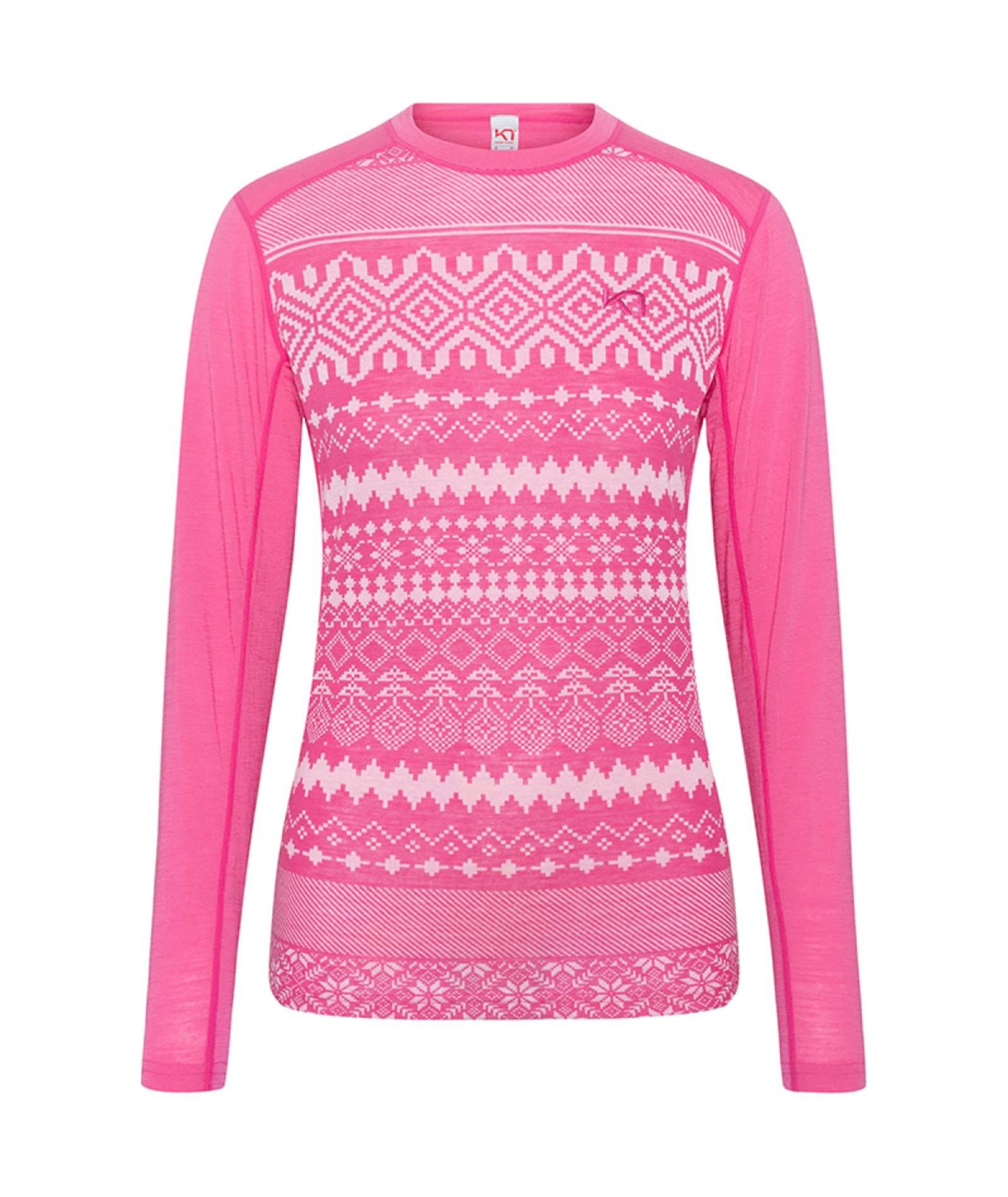 Kari Traa Live Long Sleeve in PINK