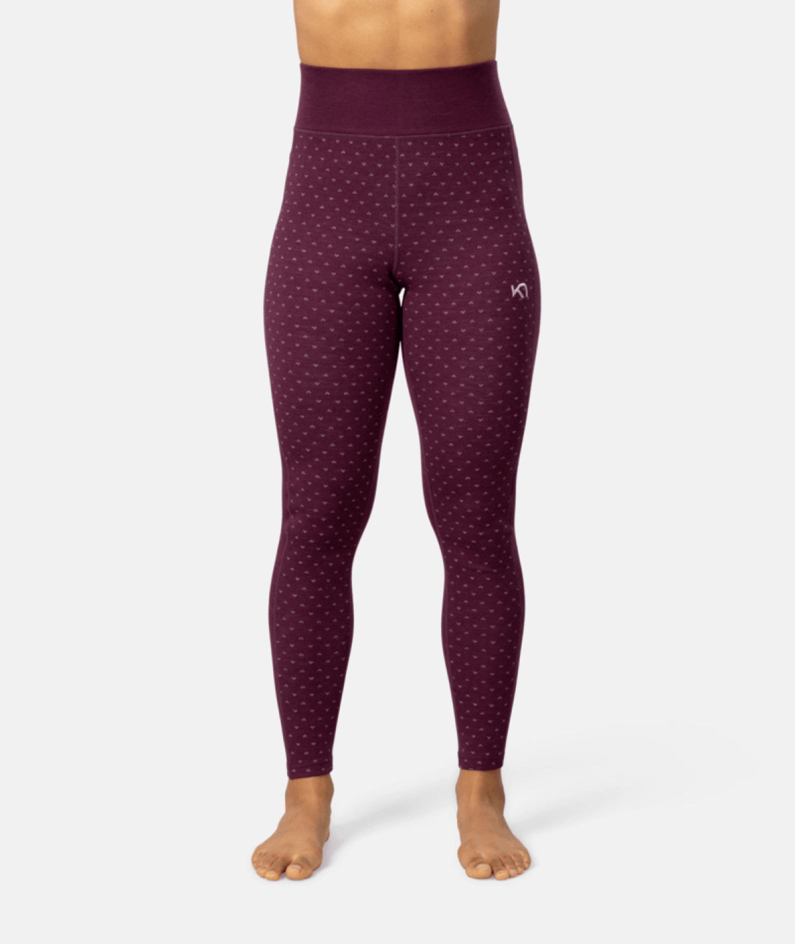 Kari Traa Vilma High Waist Pants in VIOLETT