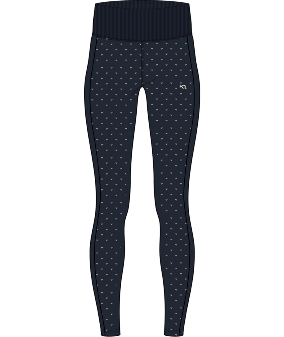 Kari Traa Vilma High Waist Pants in BLAU
