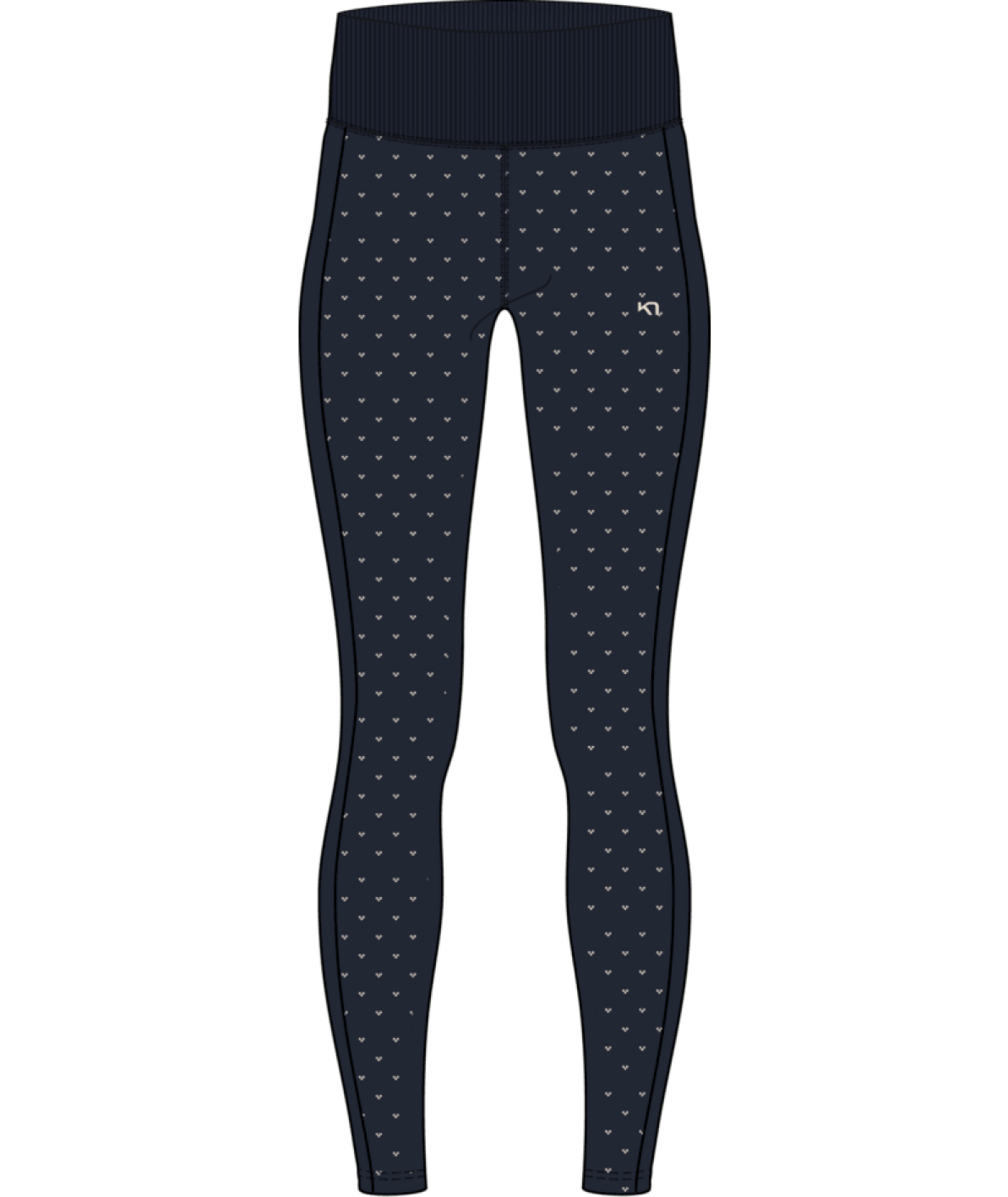 Kari Traa Vilma High Waist Pants in BLAU