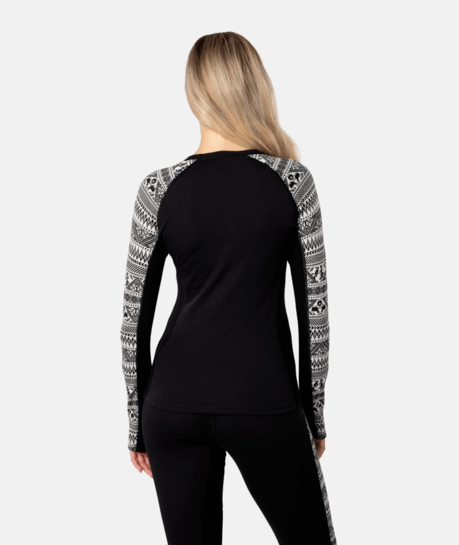Kari Traa Tale Long Sleeve in SCHWARZ