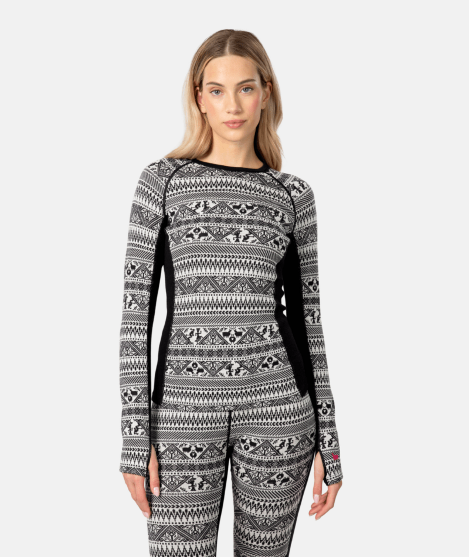 Kari Traa Tale Long Sleeve in SCHWARZ