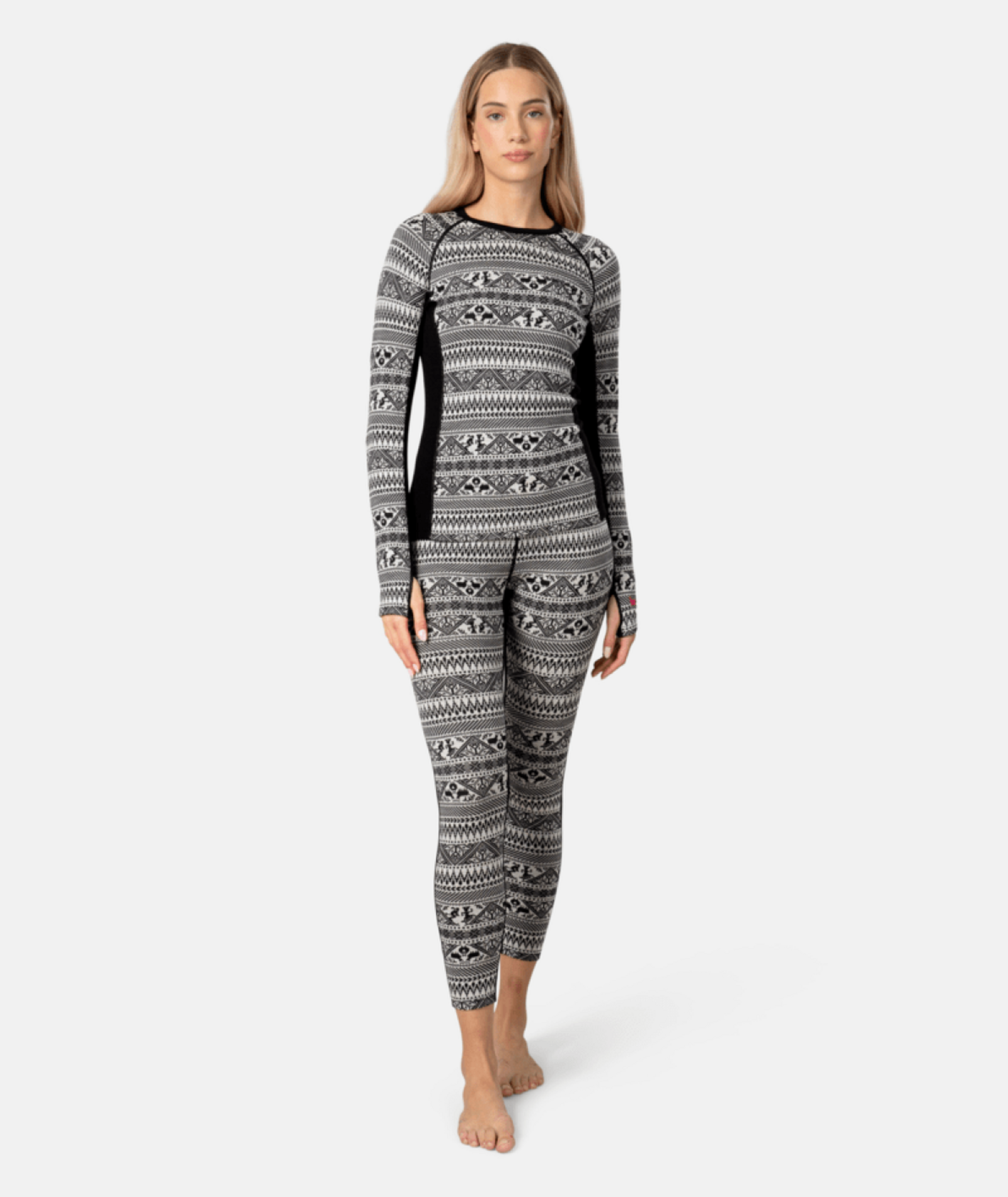 Kari Traa Tale Long Sleeve in SCHWARZ