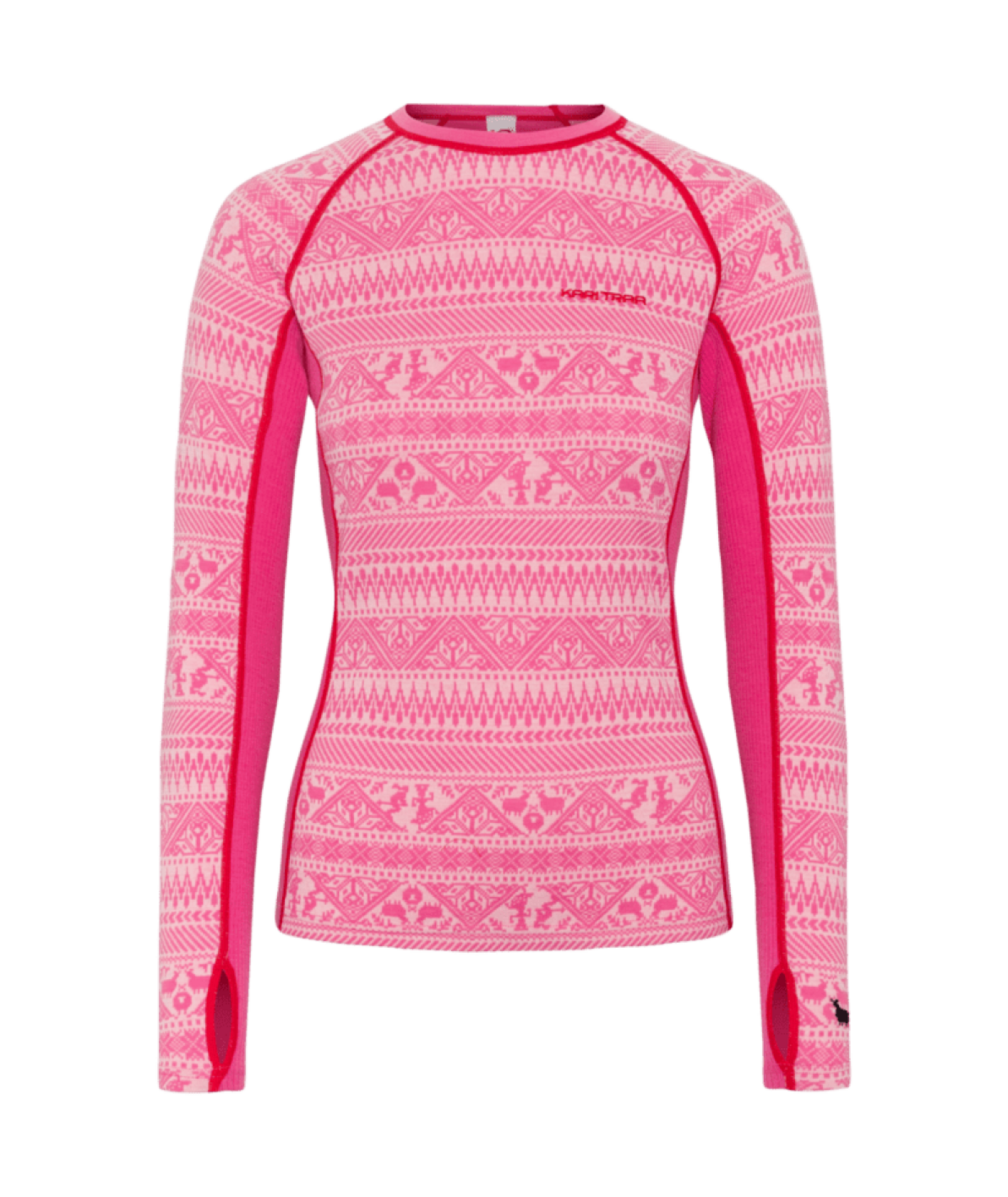 Kari Traa Tale Long Sleeve in PINK