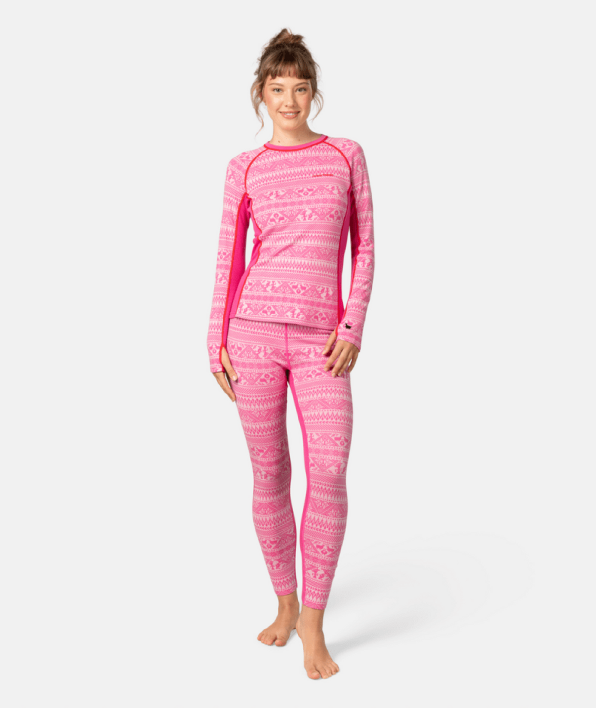 Kari Traa Tale Long Sleeve in PINK