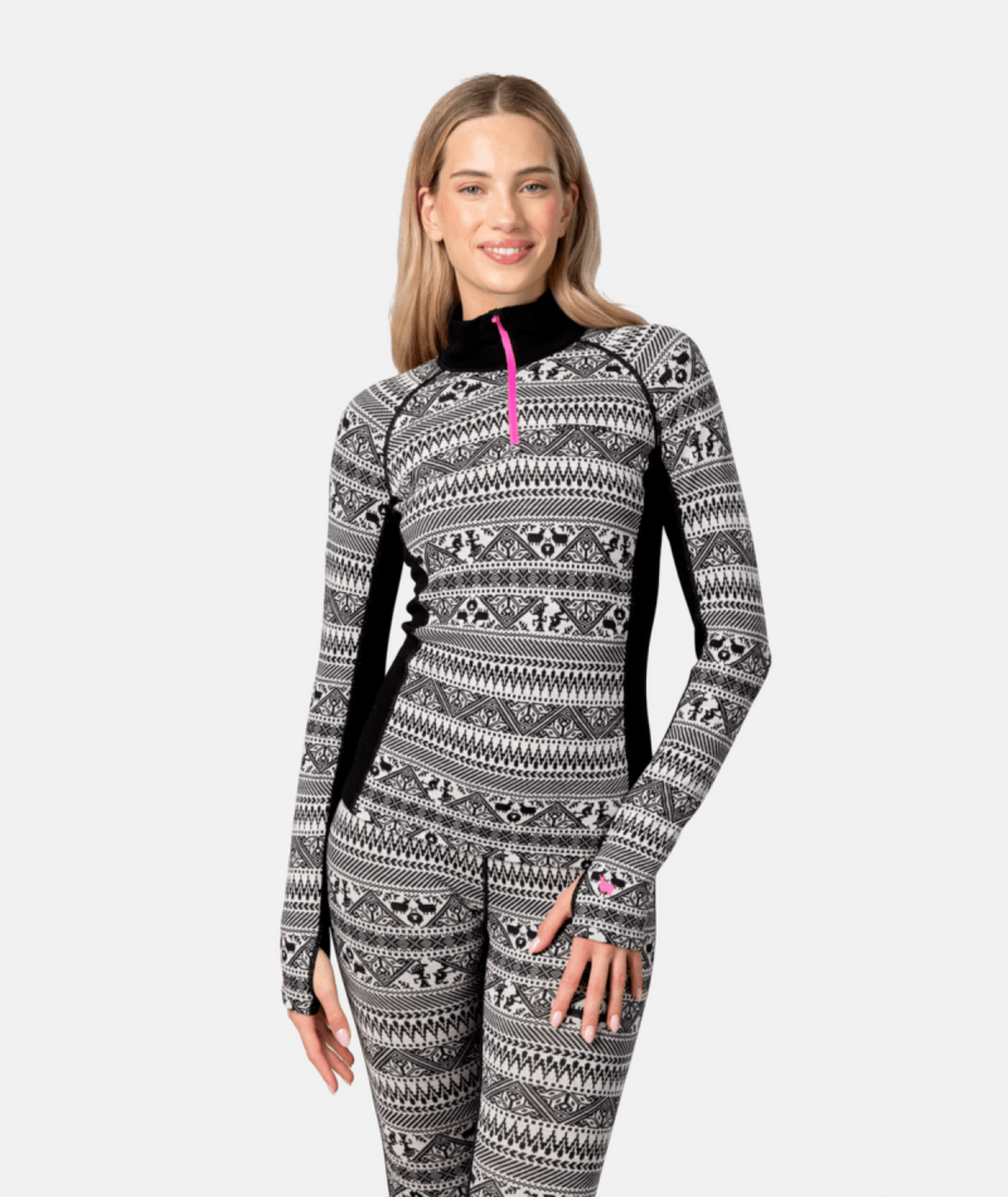 Kari Traa Tale Half Zip in MEHRFARBIG
