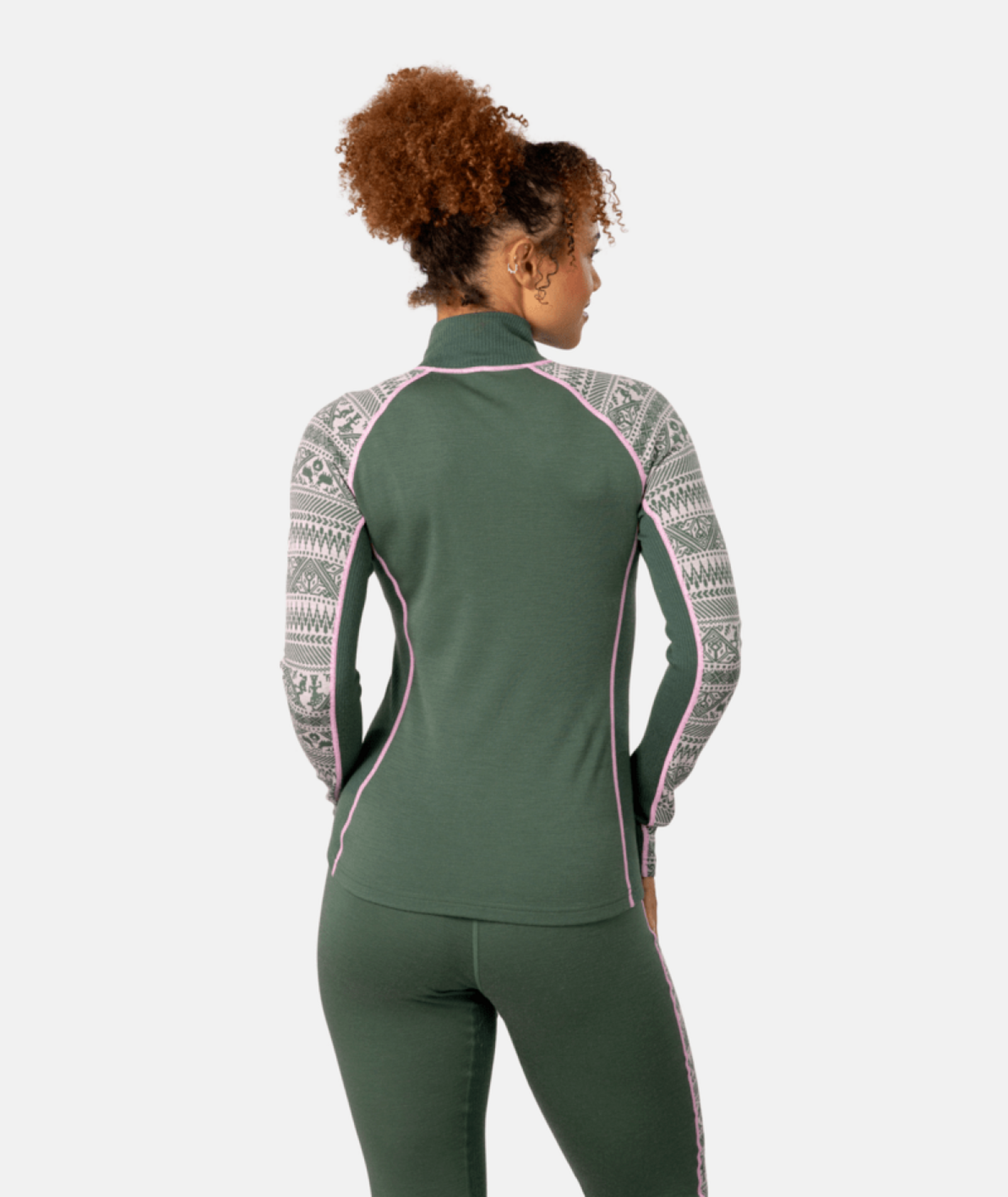 Kari Traa Tale Half Zip in GRÜN
