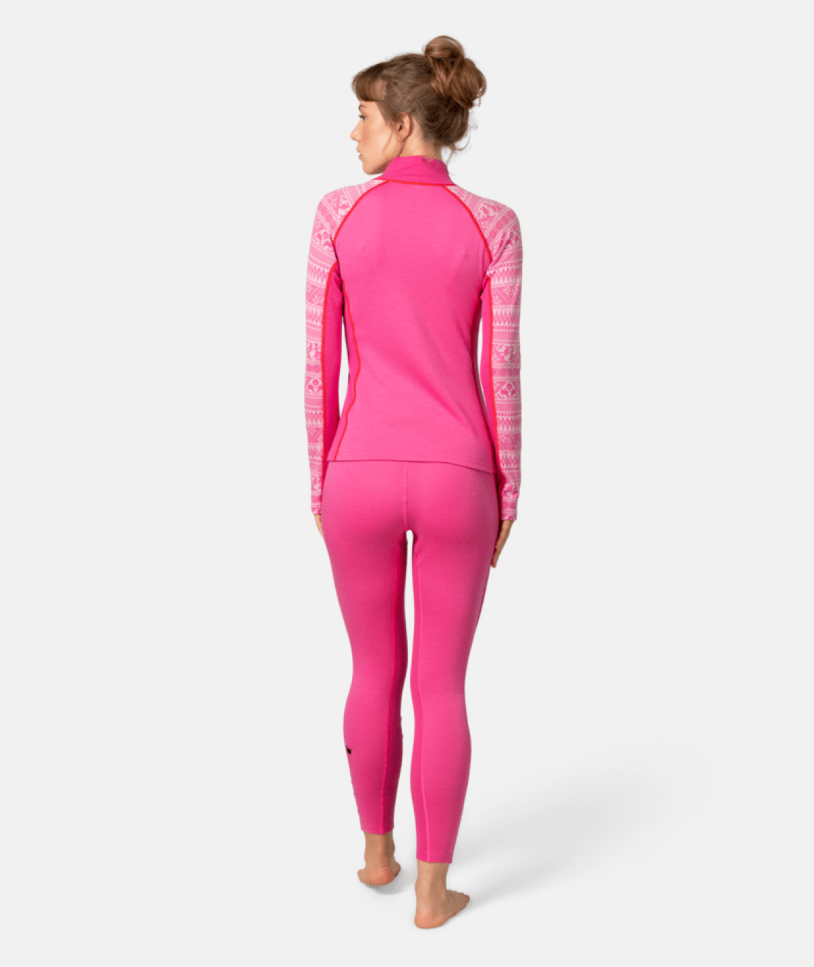 Kari Traa Tale Half Zip in PINK