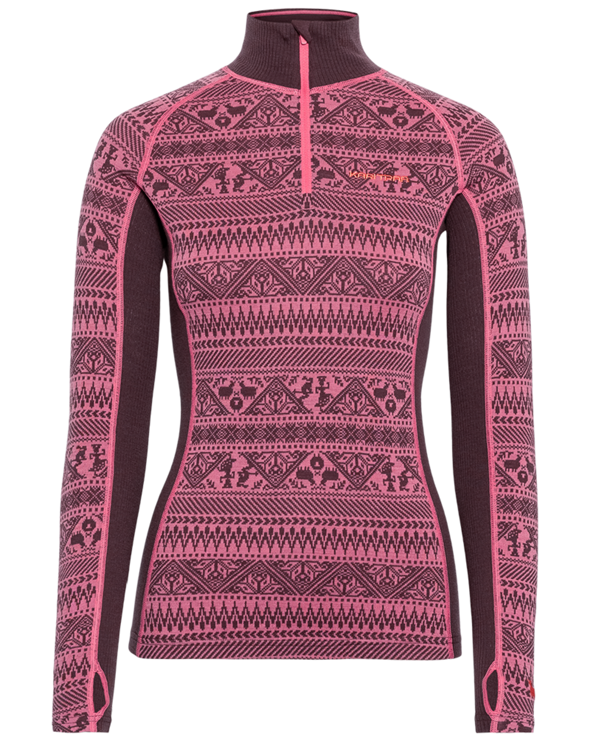 Kari Traa Tale Half Zip in VIOLETT