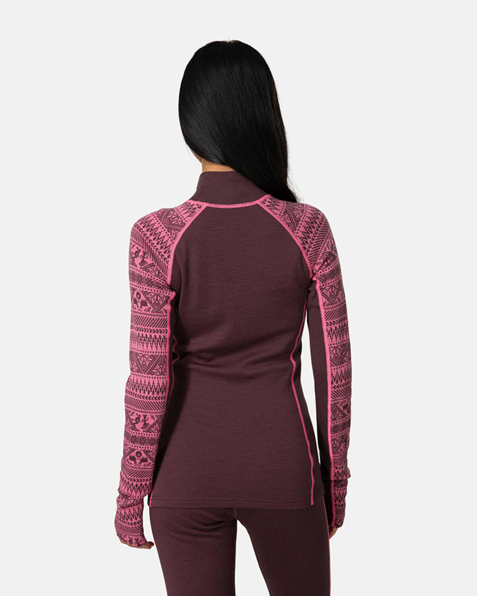 Kari Traa Tale Half Zip in VIOLETT