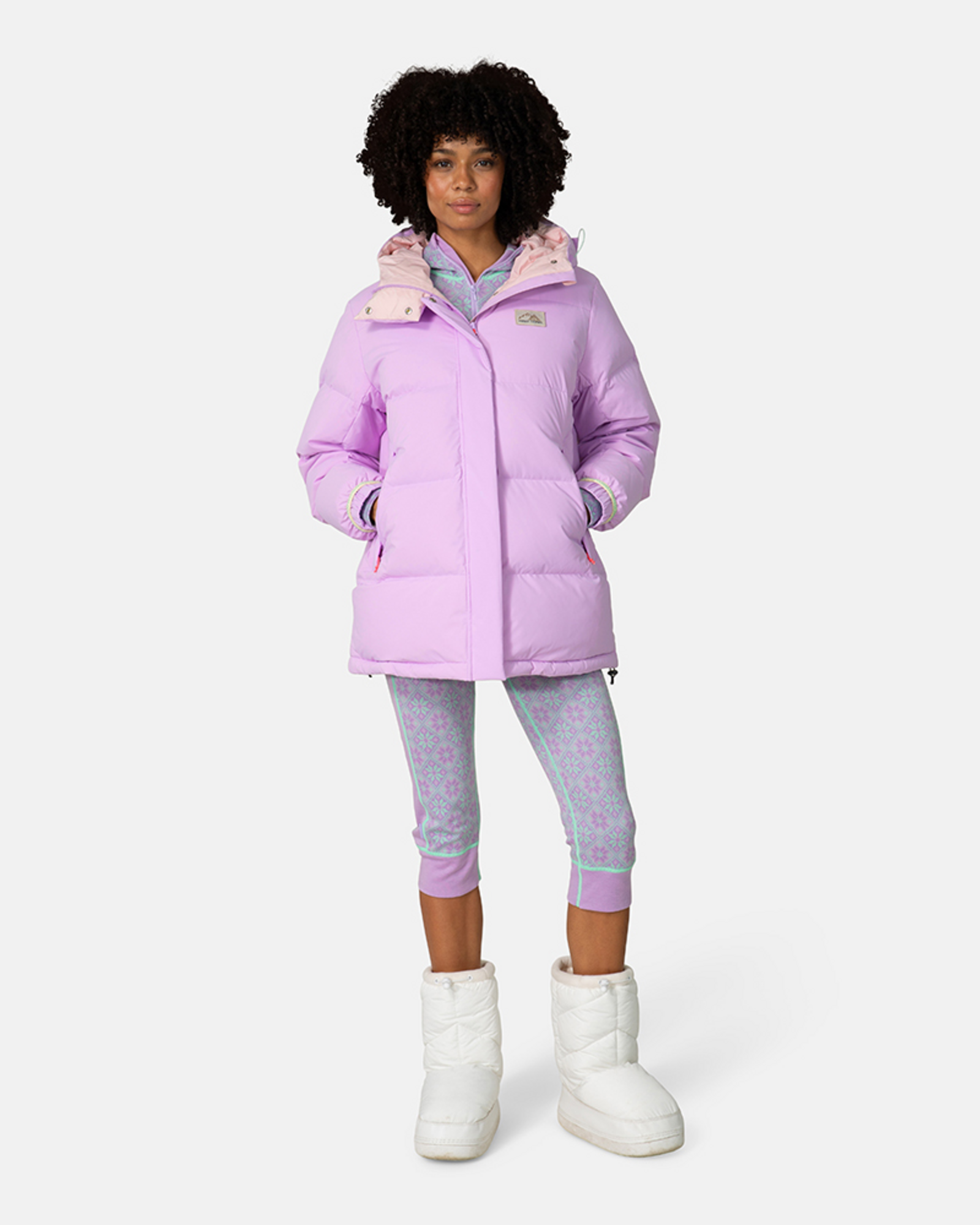 Kari Traa Evy Down Jacket in VIOLETT