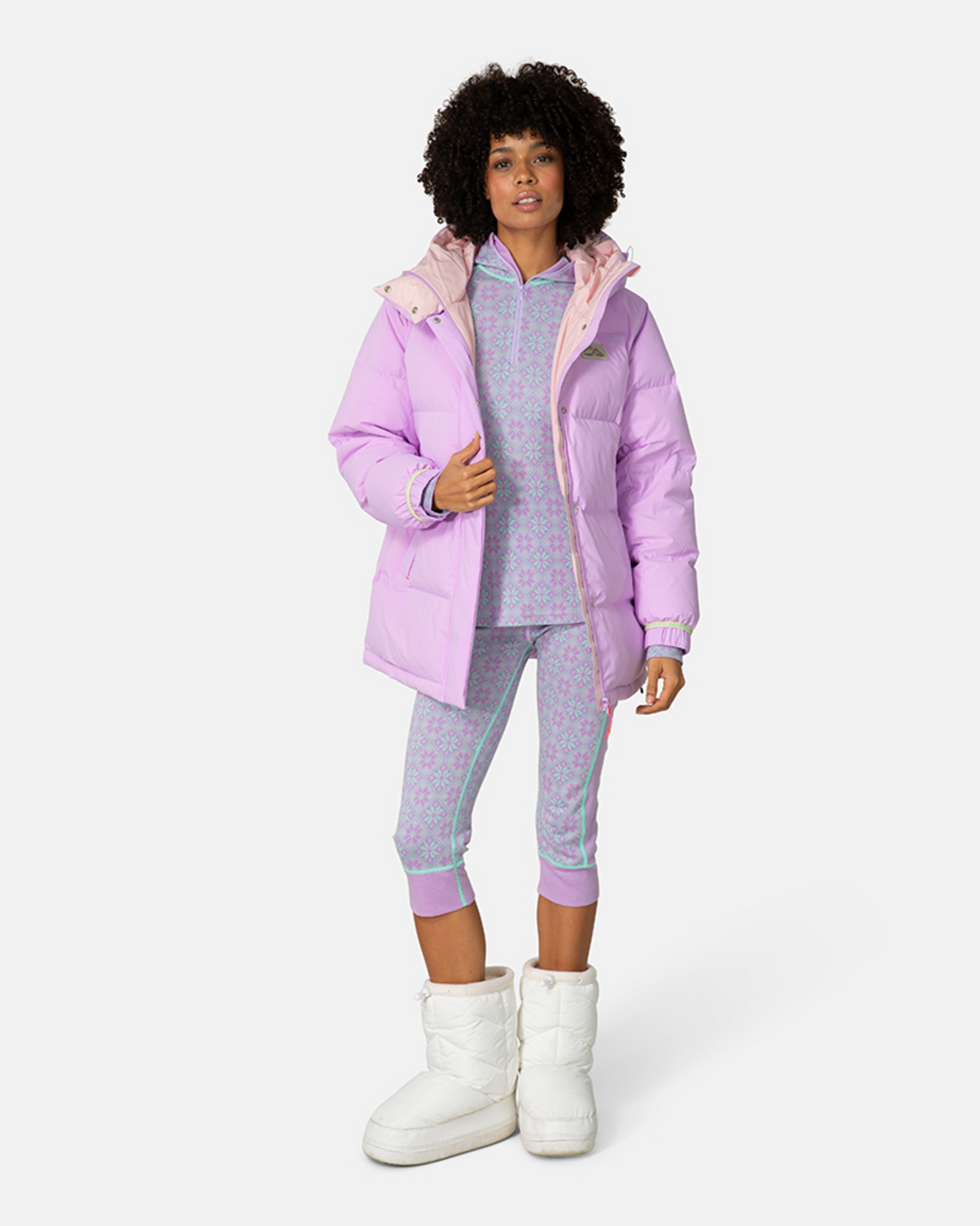 Kari Traa Evy Down Jacket in VIOLETT