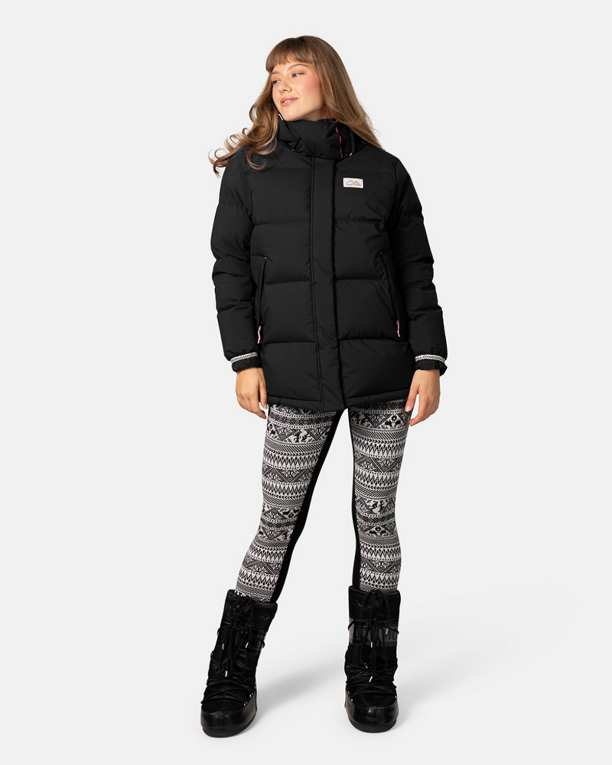 Kari Traa Evy Down Jacket in SCHWARZ