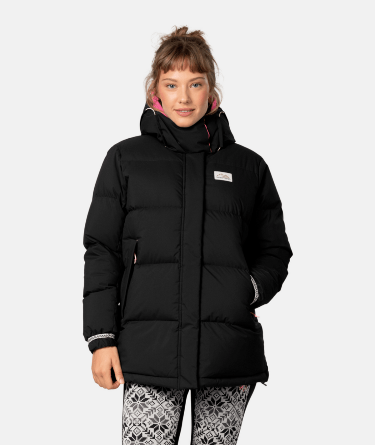 Kari Traa Evy Down Jacket in SCHWARZ